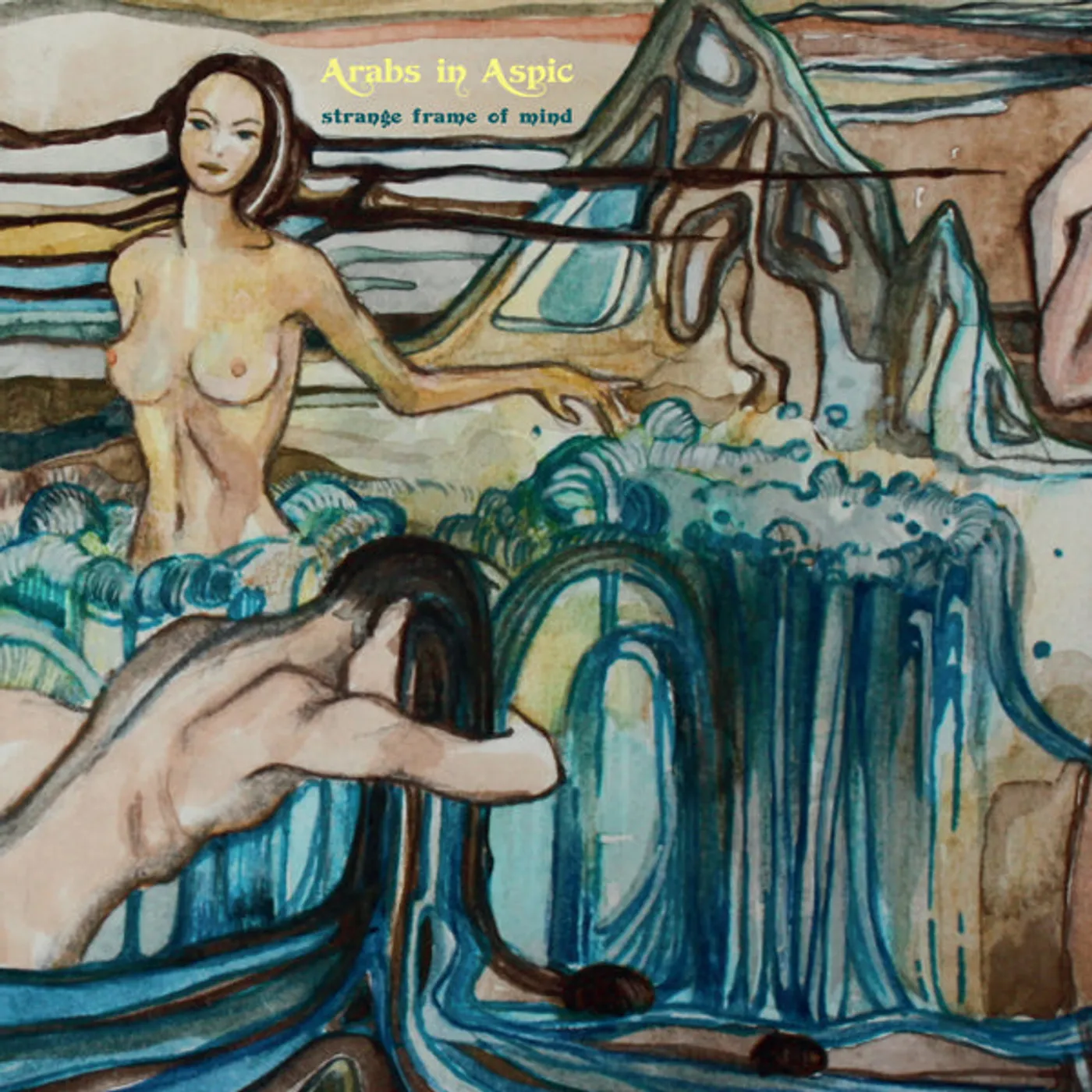 Arabs In Aspic LP - Strange Frame Of Mind (Transparent Yellow Vinyl)