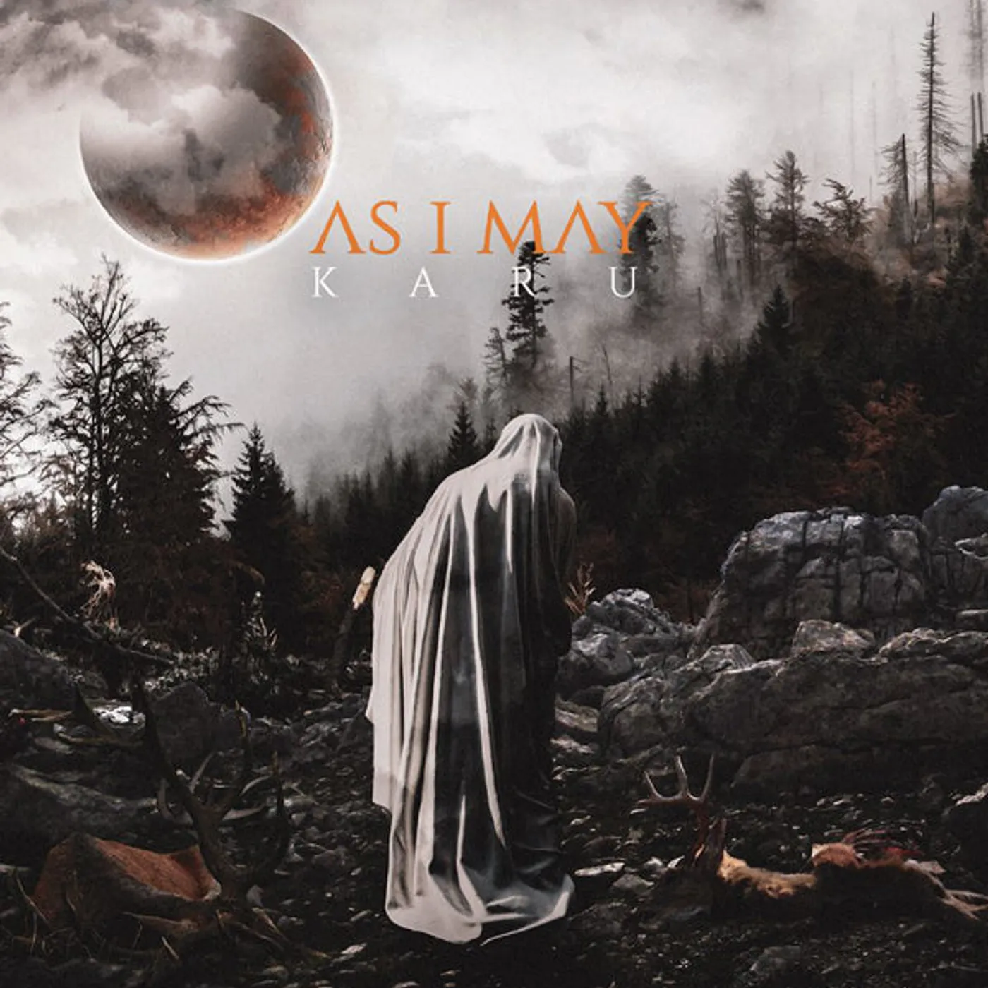 As I May LP - Karu (Red/Black Marble) (Vinyl)