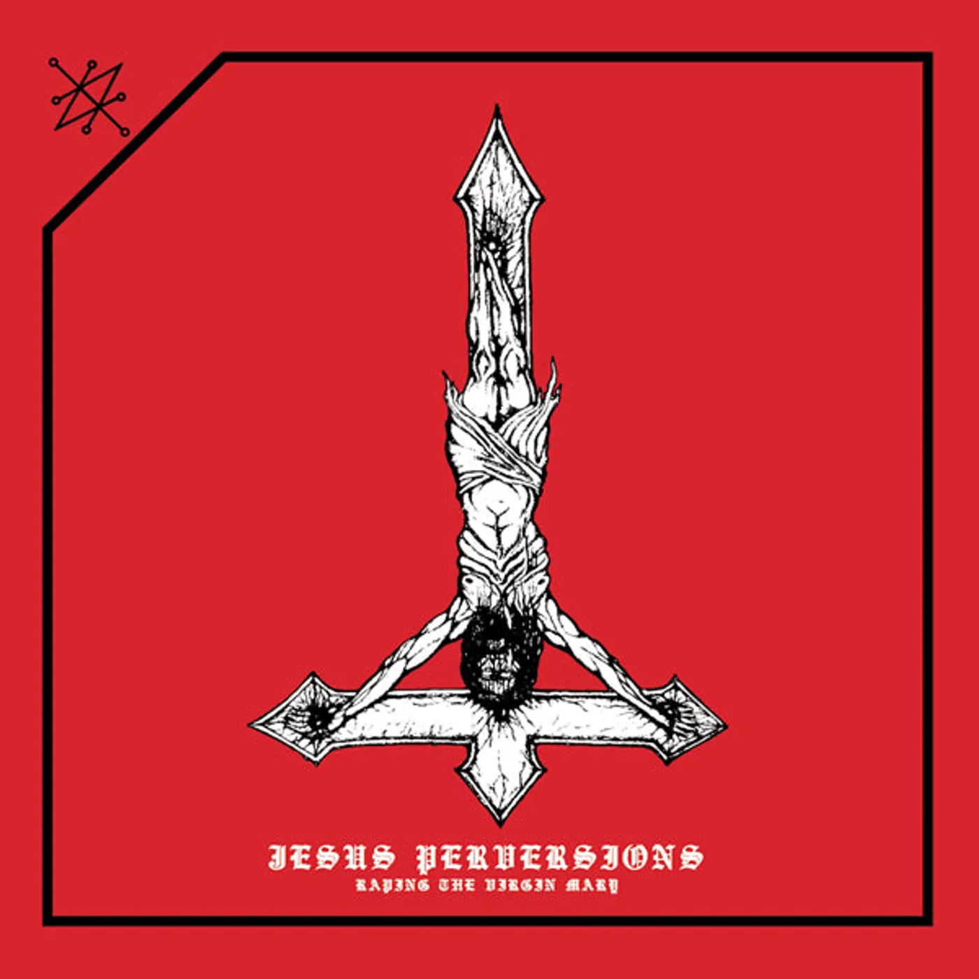 Azazel LP - Jesus Perversion (Red Vinyl)