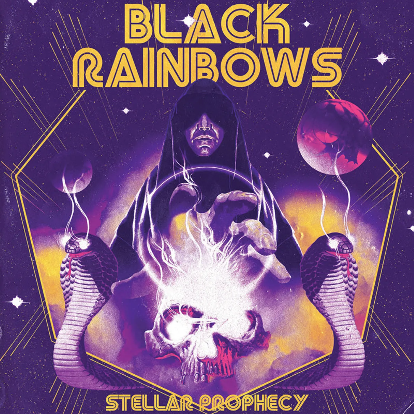 Black Rainbows LP - Stellar Prophecy (Purple) (Vinyl)