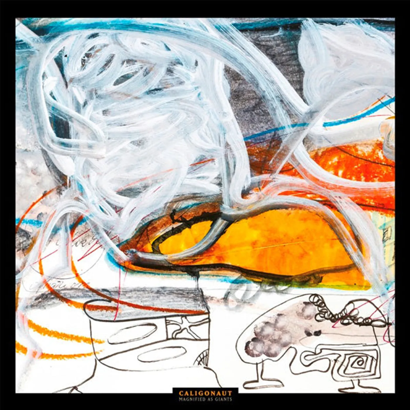 Caligonaut LP - Magnified As Giants (Ltd.Yellow Vinyl)