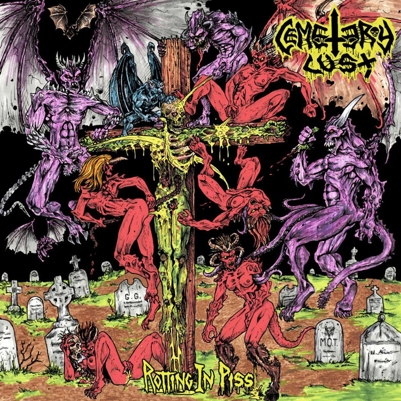 Cemetery Lust LP - Rotting In Piss (Vinyl)