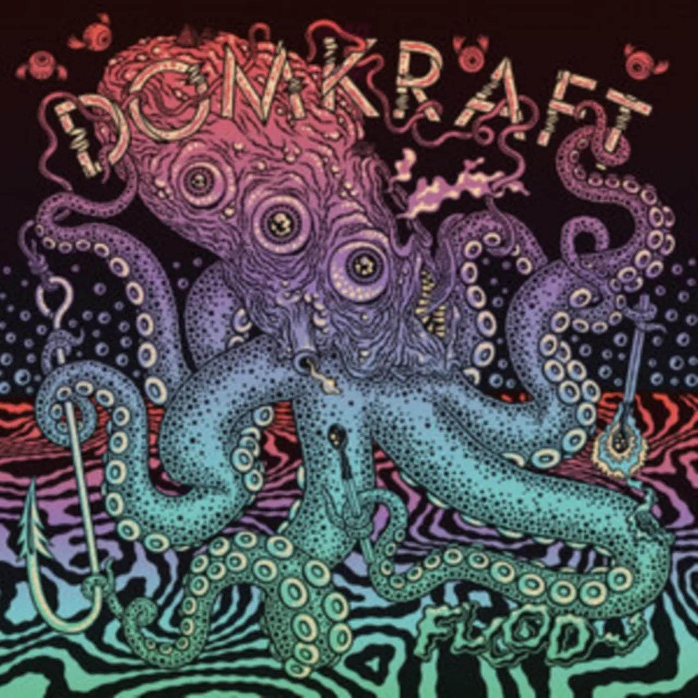 Domkraft LP - Flood (Blue Vinyl)