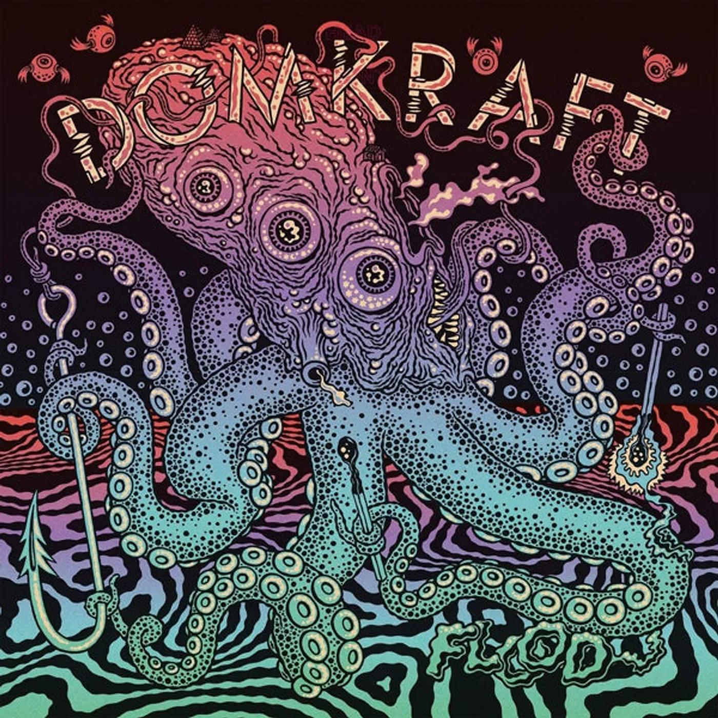 Domkraft LP - Flood (Blue Vinyl)