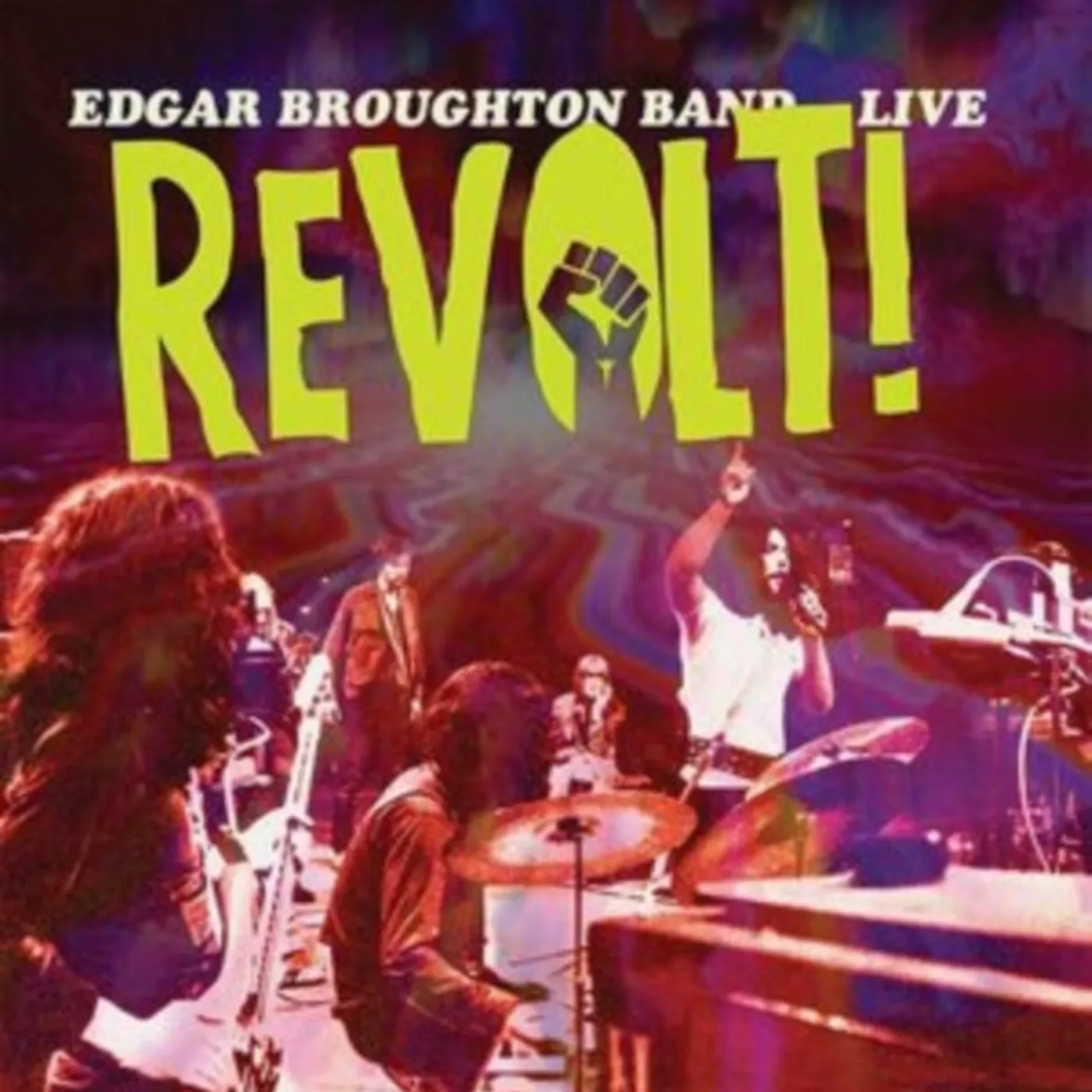 Edgar Broughton Band LP - Liveâ€¦Revolt! (Purple Vinyl)