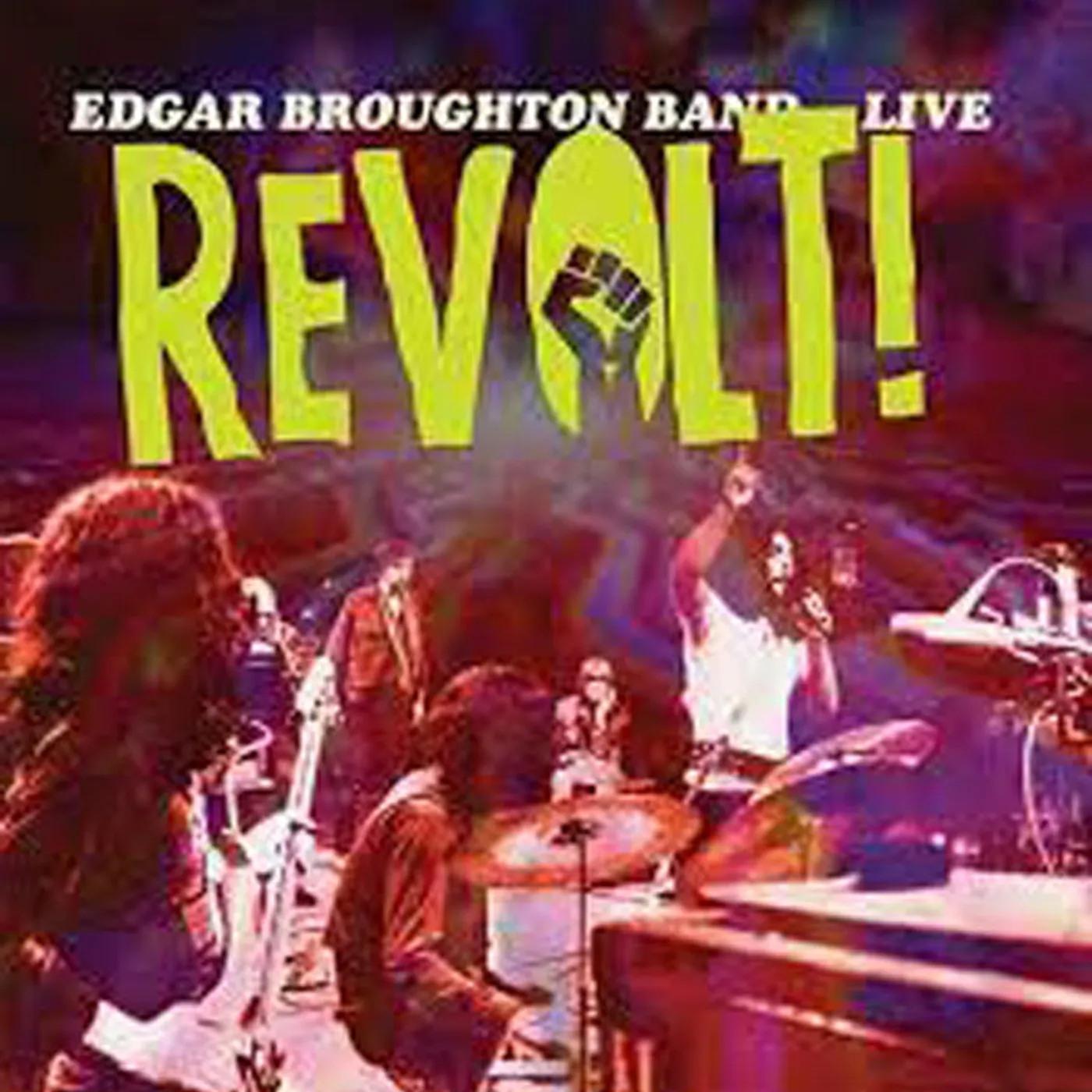Edgar Broughton Band LP - Liveâ€¦Revolt! (Purple Vinyl)