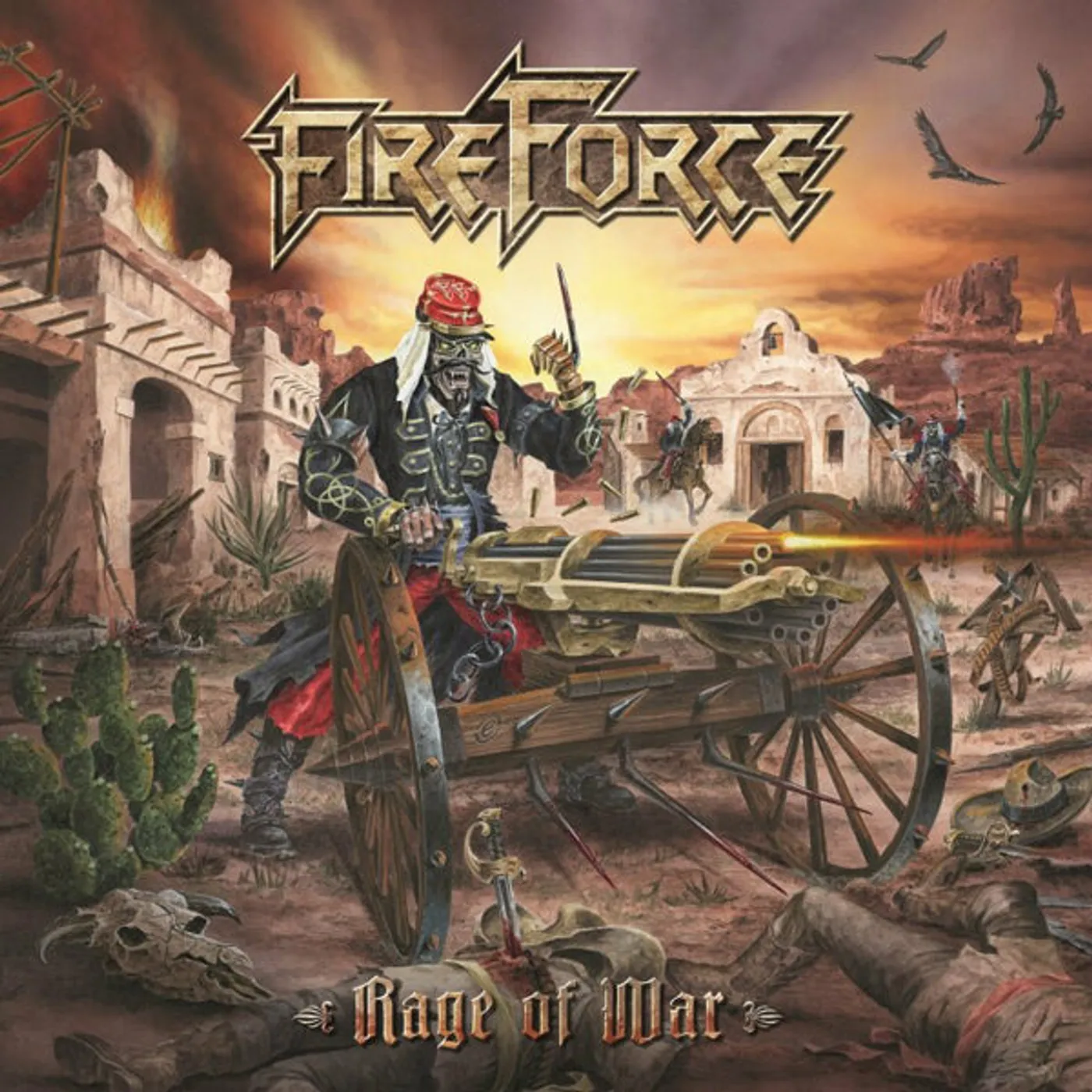 Fireforce LP - Rage Of War (Red Vinyl)
