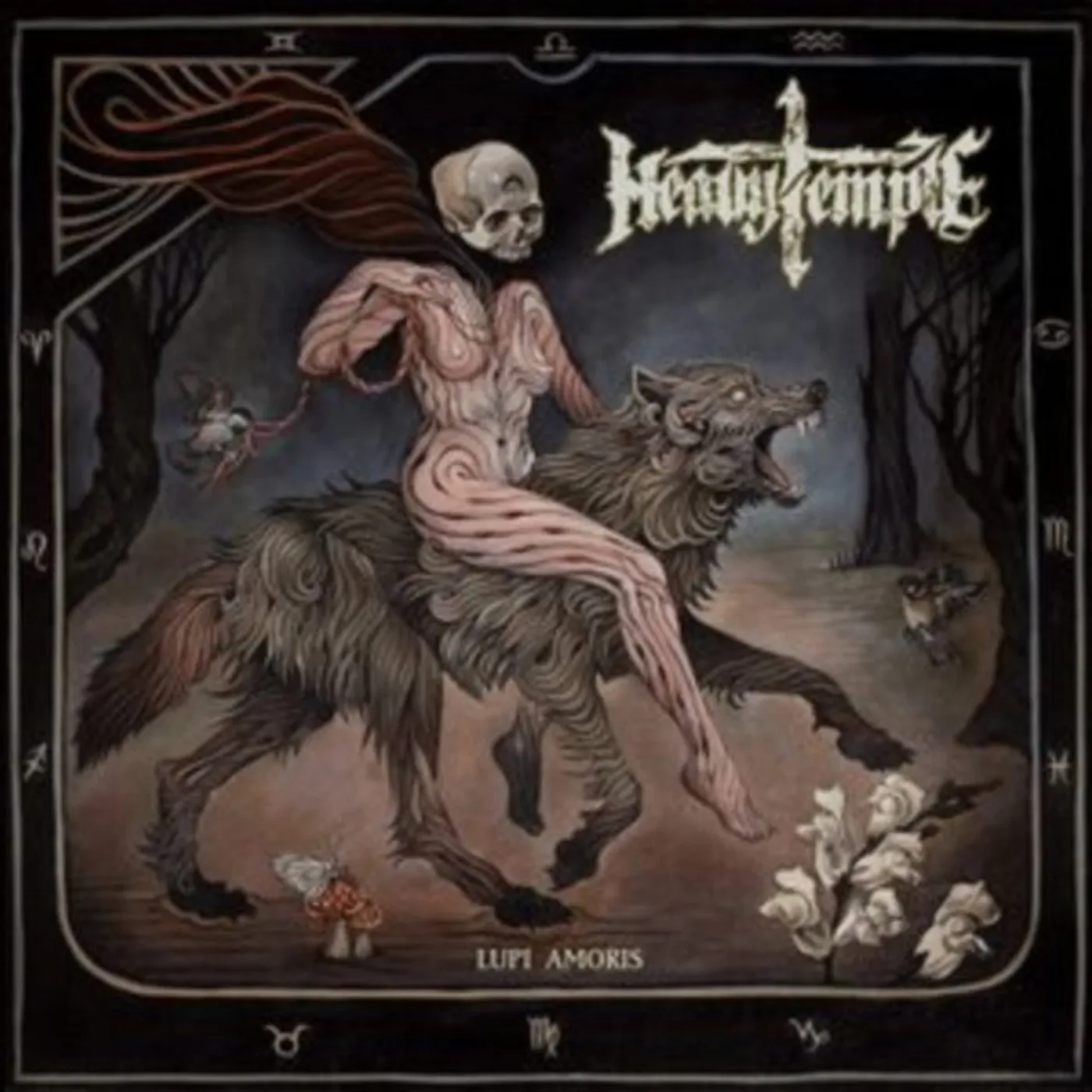 Heavy Temple LP - Lupi Amoris (Turquoise Vinyl)