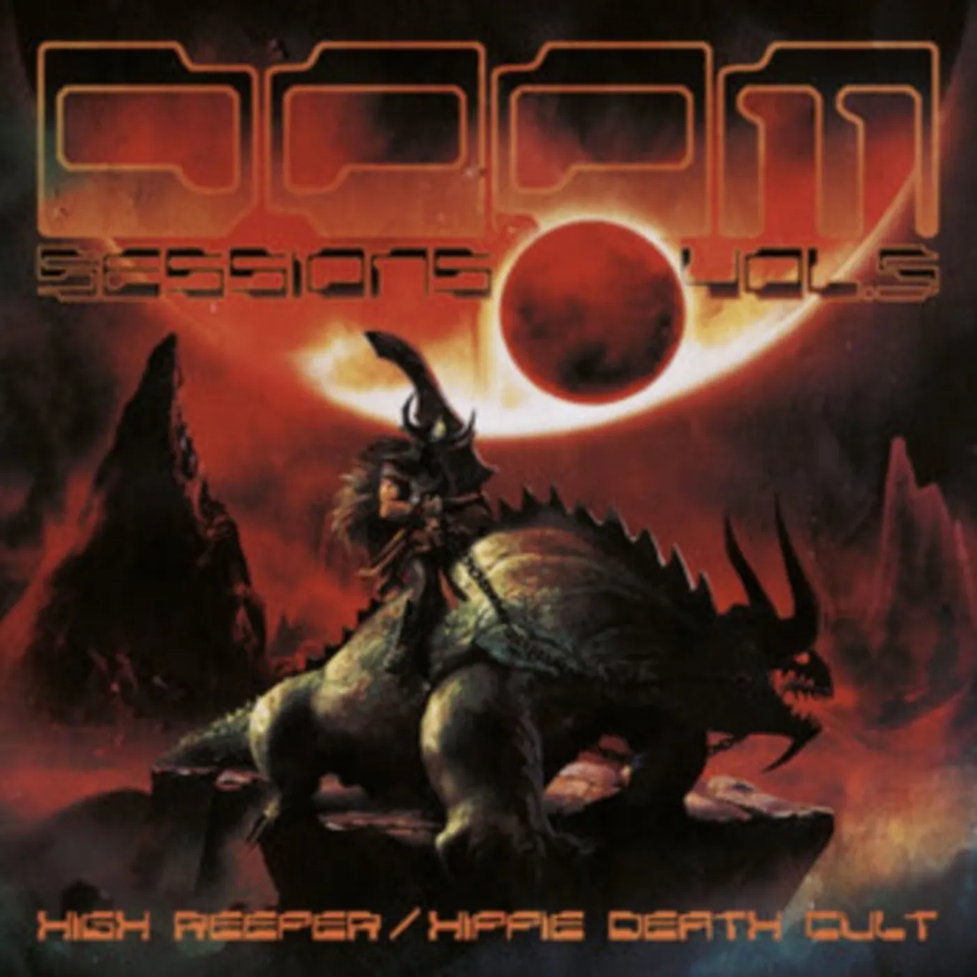 High Reeper / Hippie Death Cult LP - Doom Sessions - Vol. 5 (Coloured Vinyl)