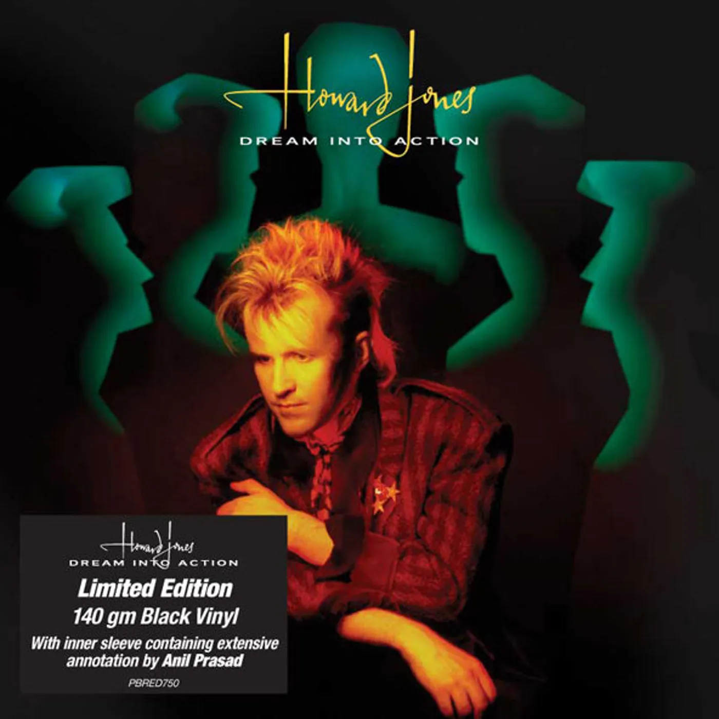 Howard Jones LP - Dream Into Action - Black Vinyl Edition
