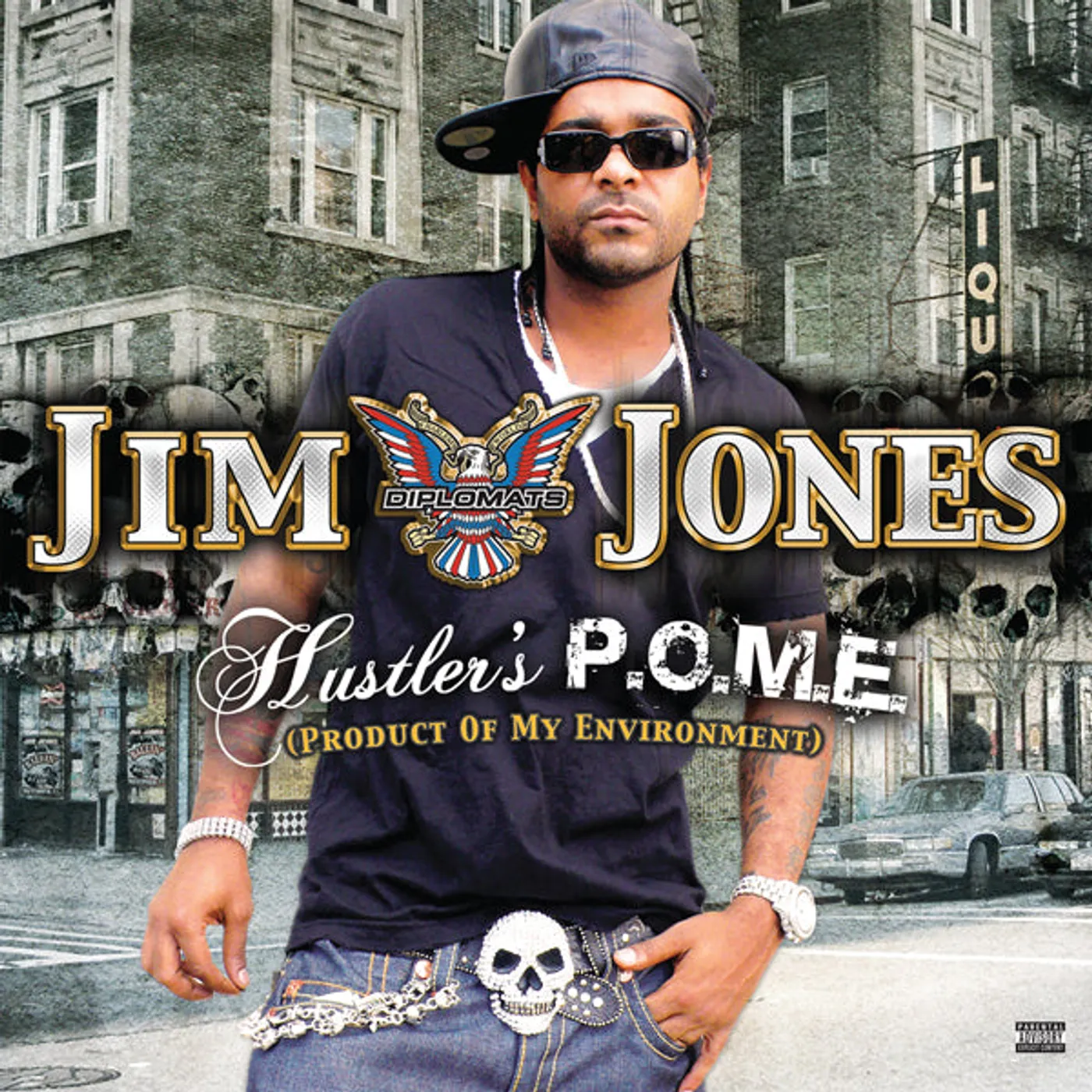 Jim Jones LP - Hustler's P.O.M.E.(2lp Metallic Gold Rsd 2022) (Vinyl)
