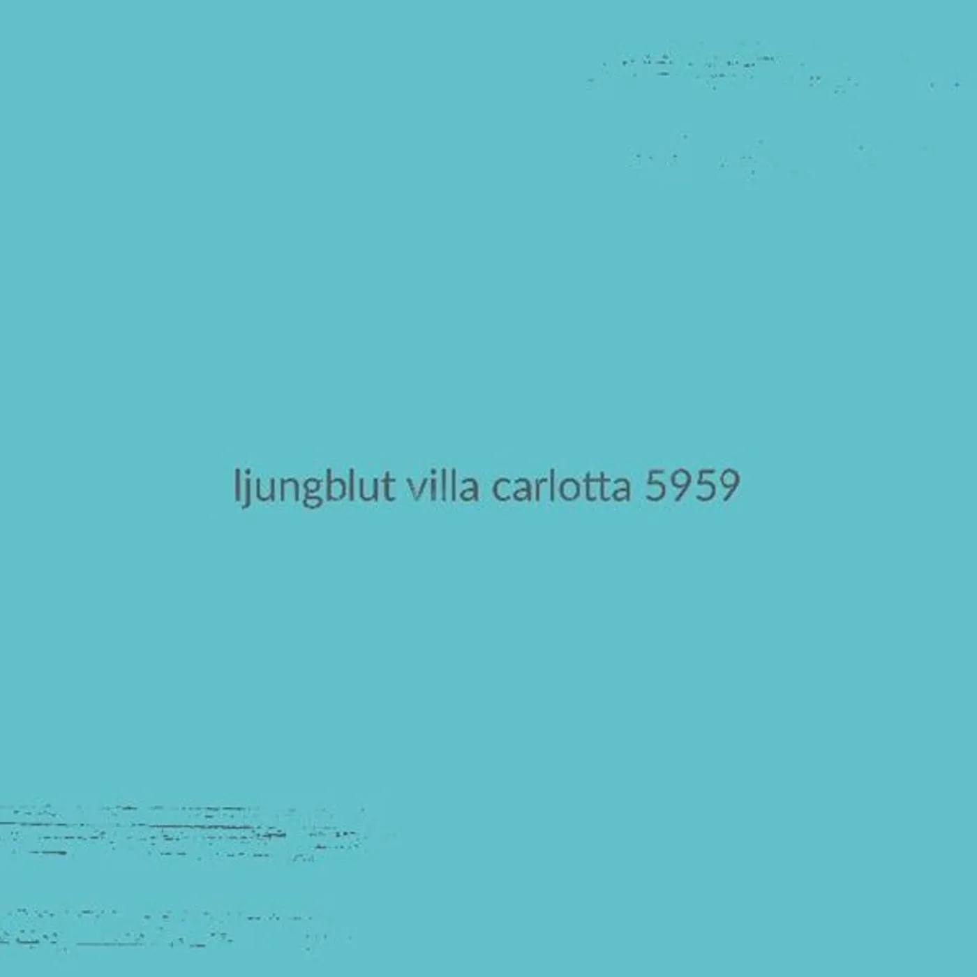 Ljungblut LP - Villa Carlotta 5959 (Vinyl)