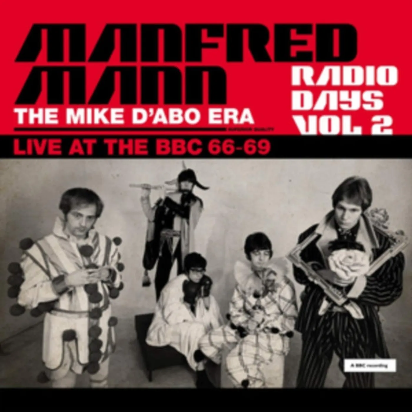 Manfred Mann LP - Radio Days Vol. 2 - The Mike D'Abo Era, Live At The Bbc 66-69 (Vinyl)