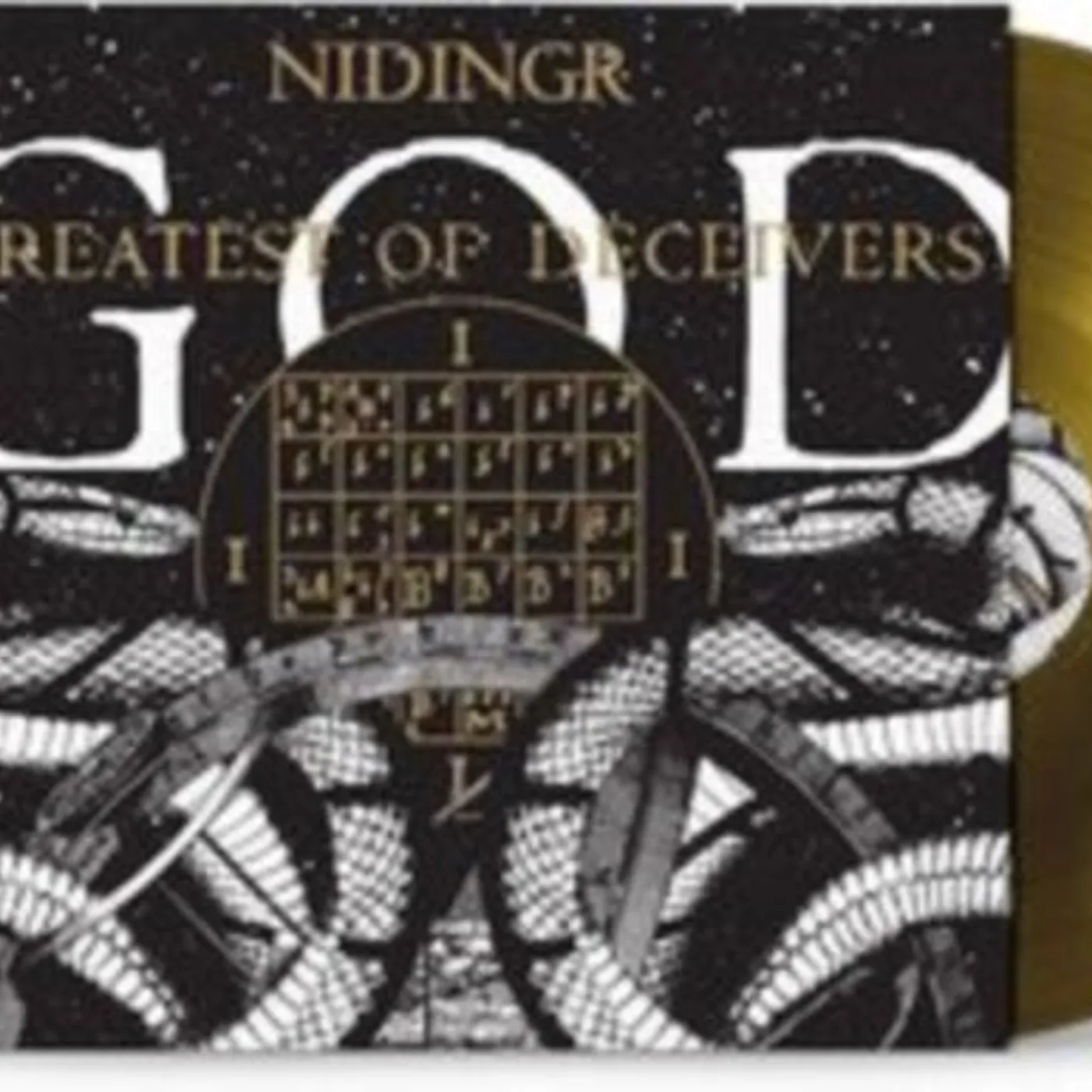 Nidingr LP - Greatest Of Deceivers (Gold Vnyl) (Vinyl)