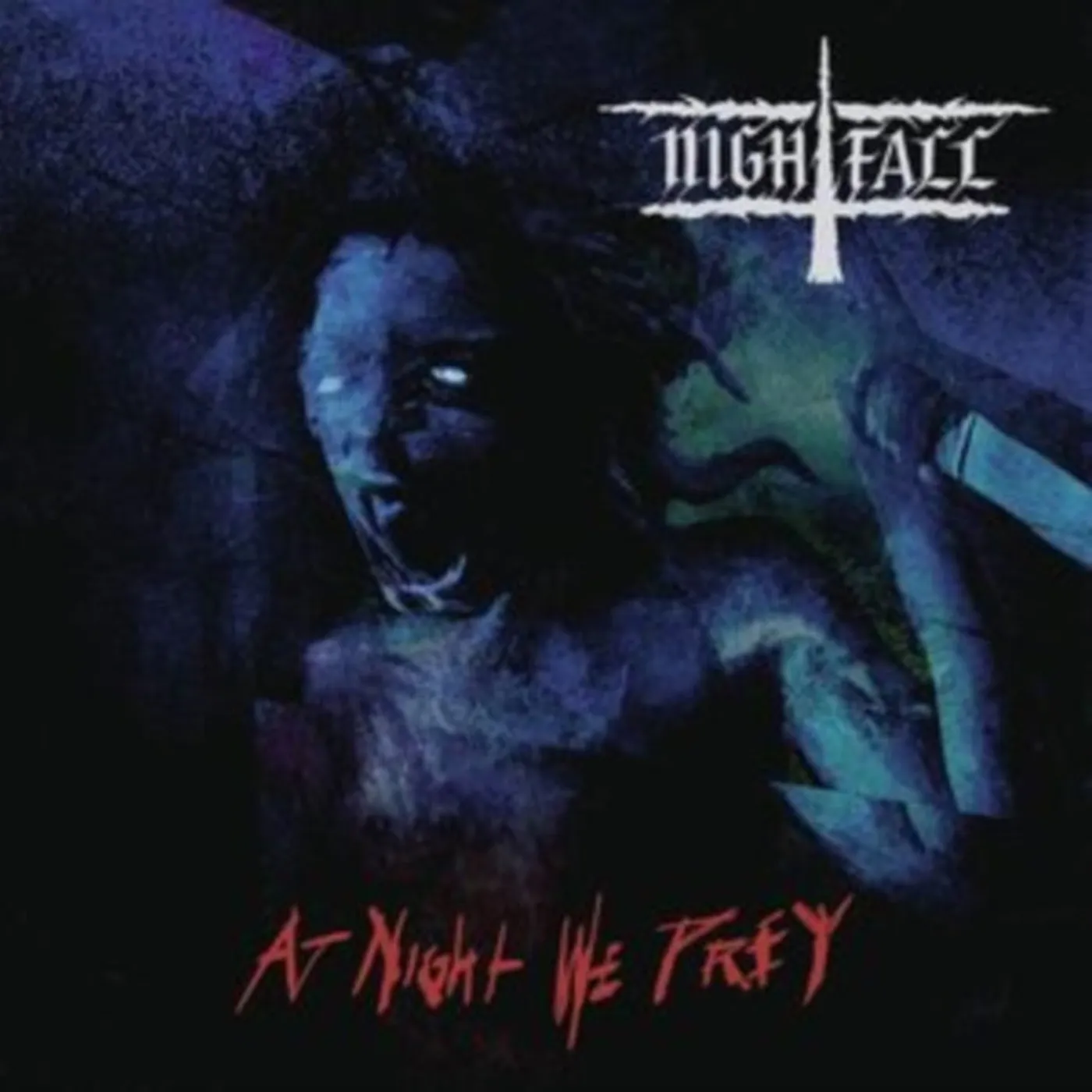 Nightfall LP - At Night We Prey (Blue Vinyl)