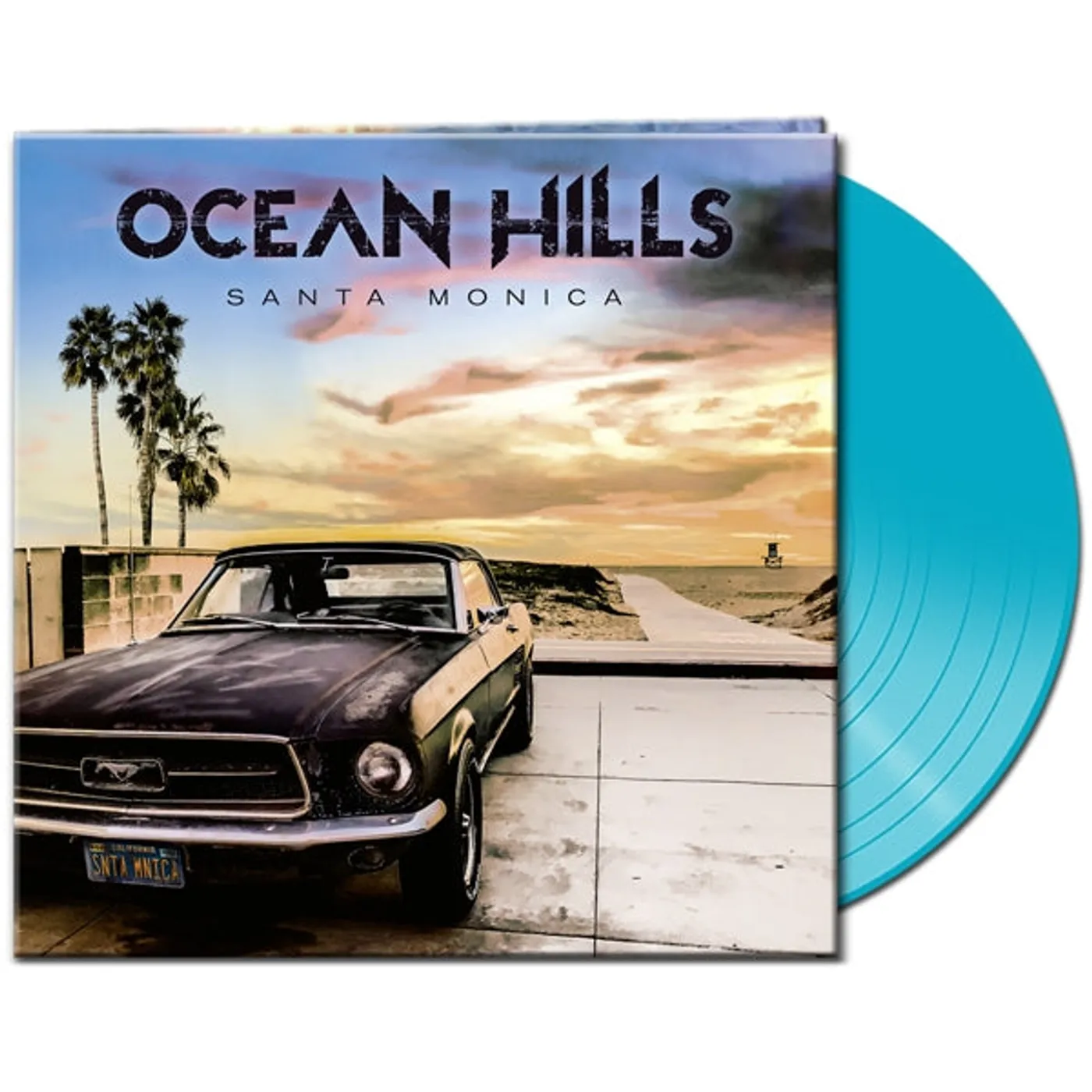 Ocean Hills LP - Santa Monica (Blue Vinyl)