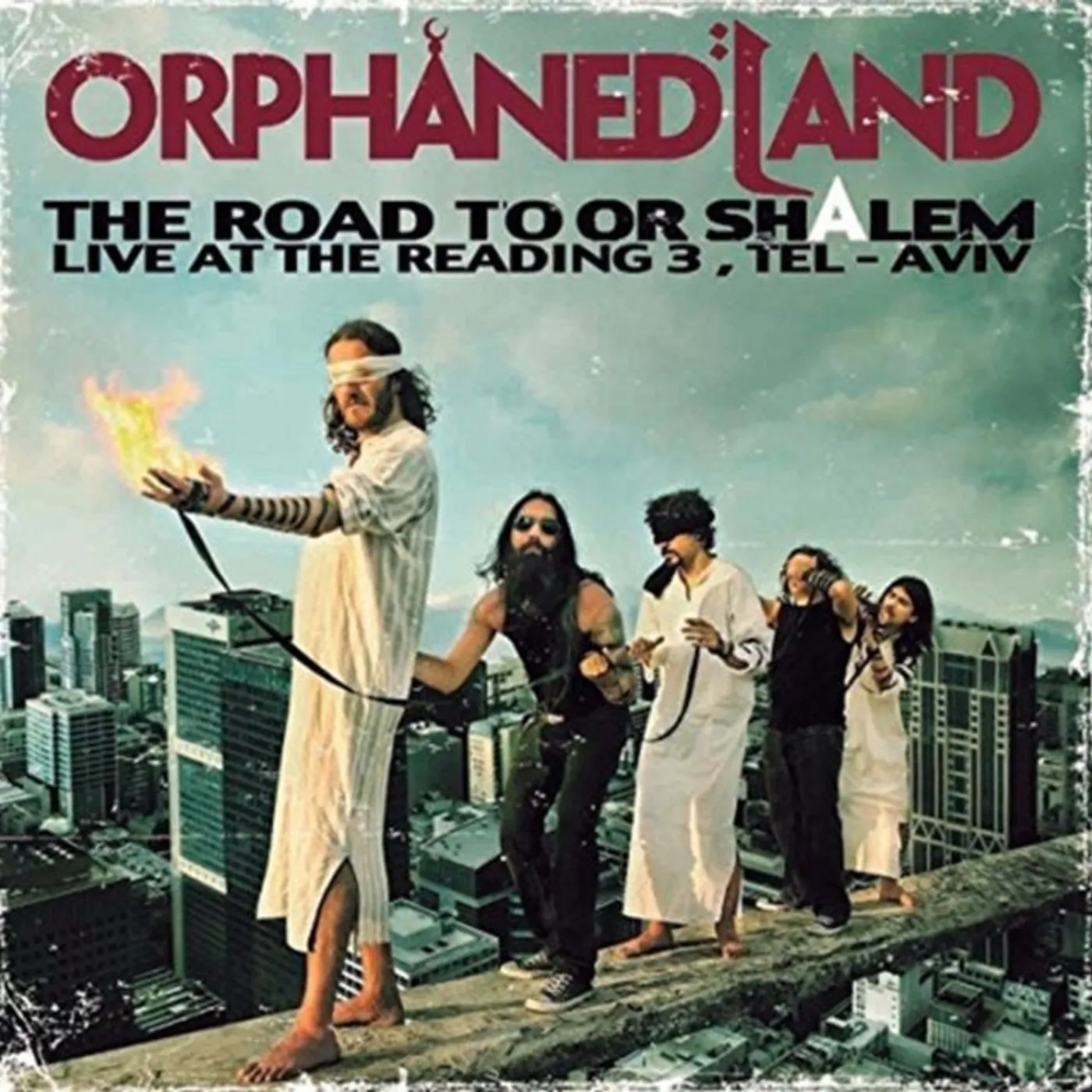 Orphaned Land LP - The Road To Or-Shalem (Live At The Reading 3, Tel Aviv) (Transparent Highlighter Yellow) (Vinyl)