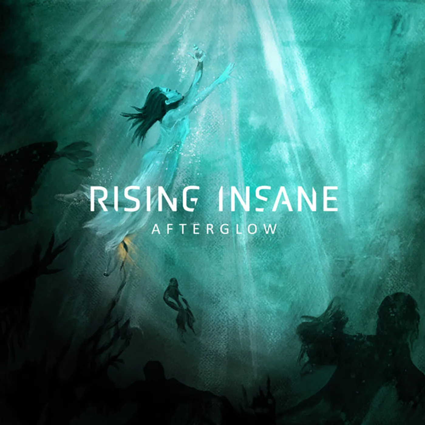 Rising Insane LP - Afterglow (Ltd Transparent Blue Vinyl)