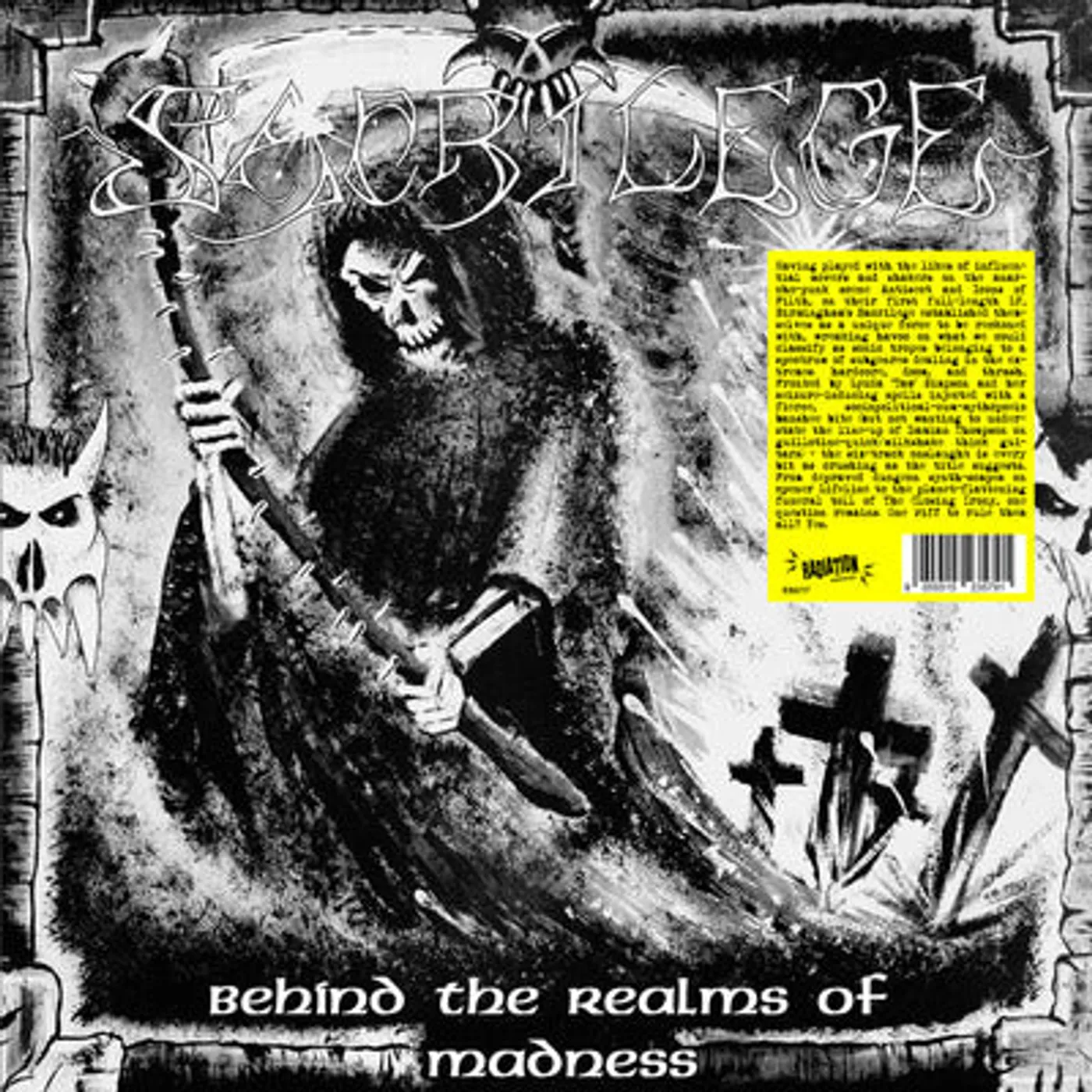 Sacrilege LP - Behind the Realms of Madness (Vinyl)