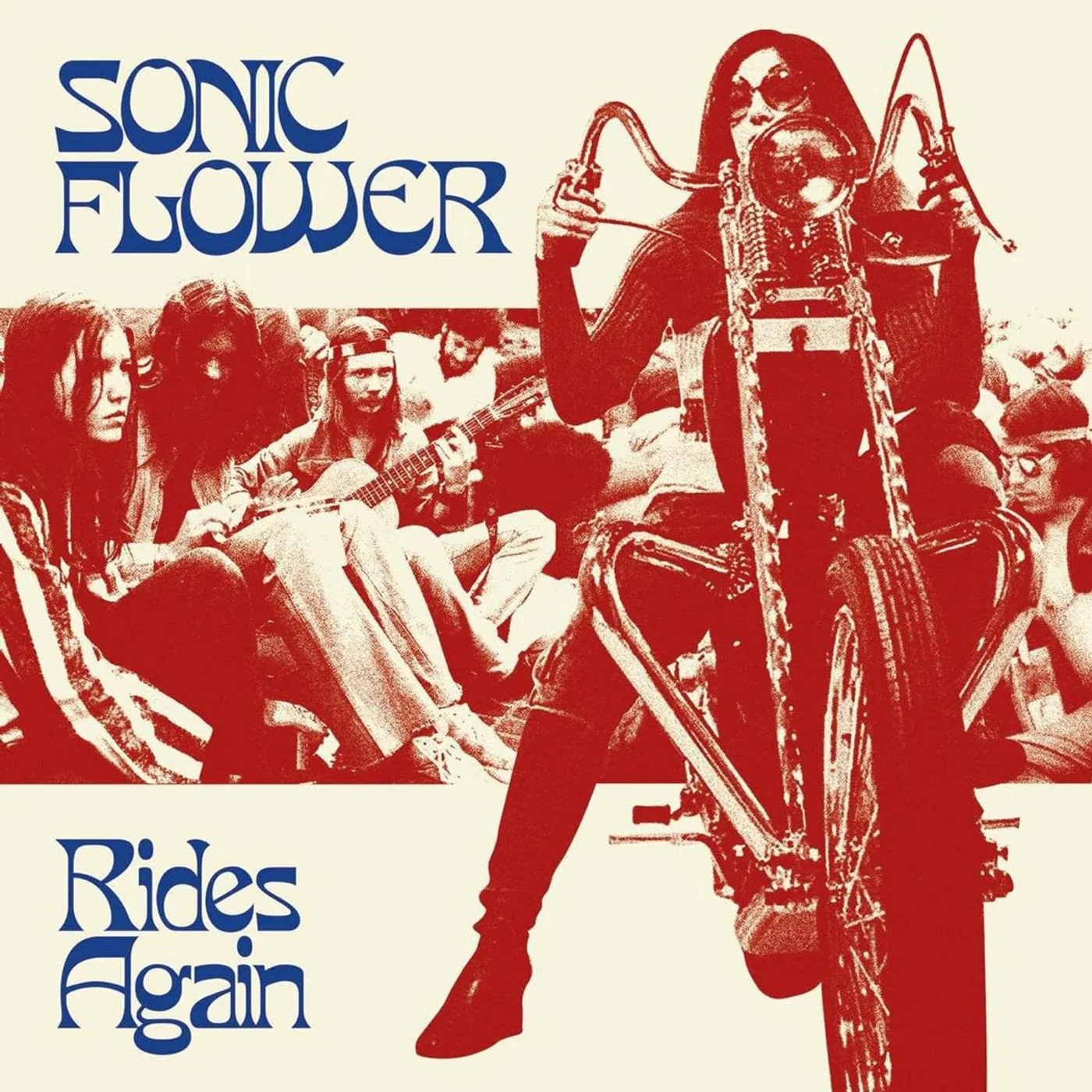 Sonic Flower LP - Rides Again (Coloured Vinyl)