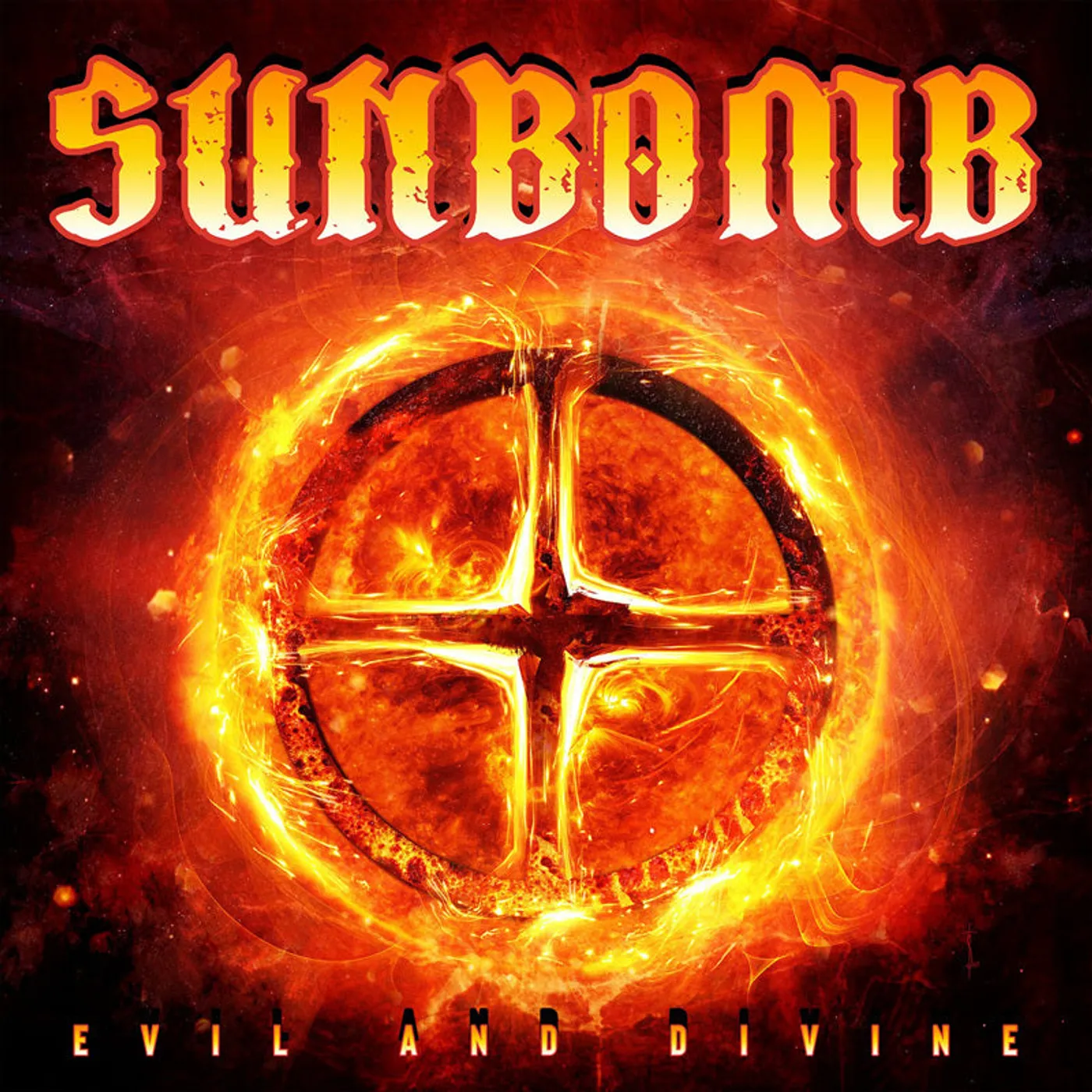 Sunbomb LP - Evil And Divine (Vinyl)