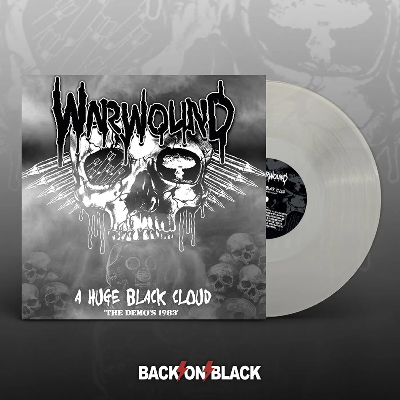 Warwound LP - A Huge Black Cloud (Clear Vinyl)