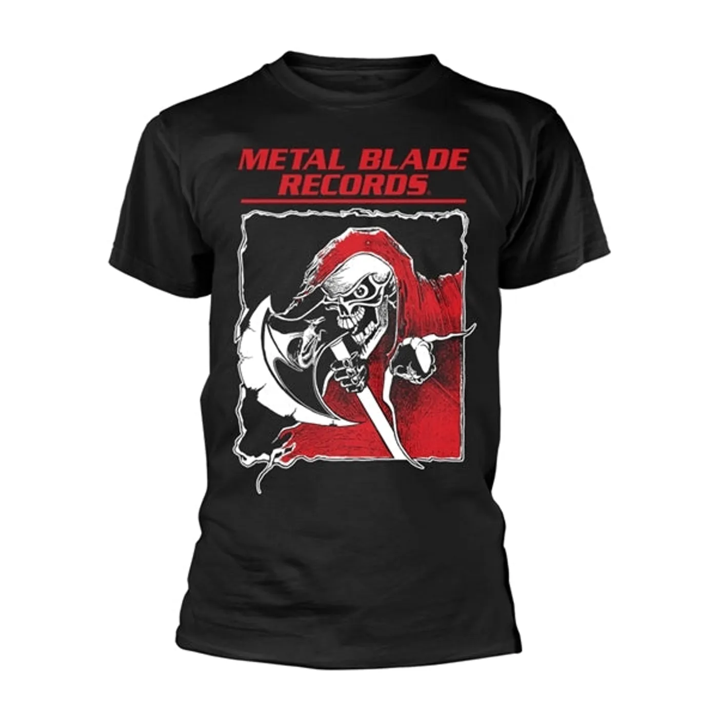 Metal Blade Records T Shirt - Old School Reaper
