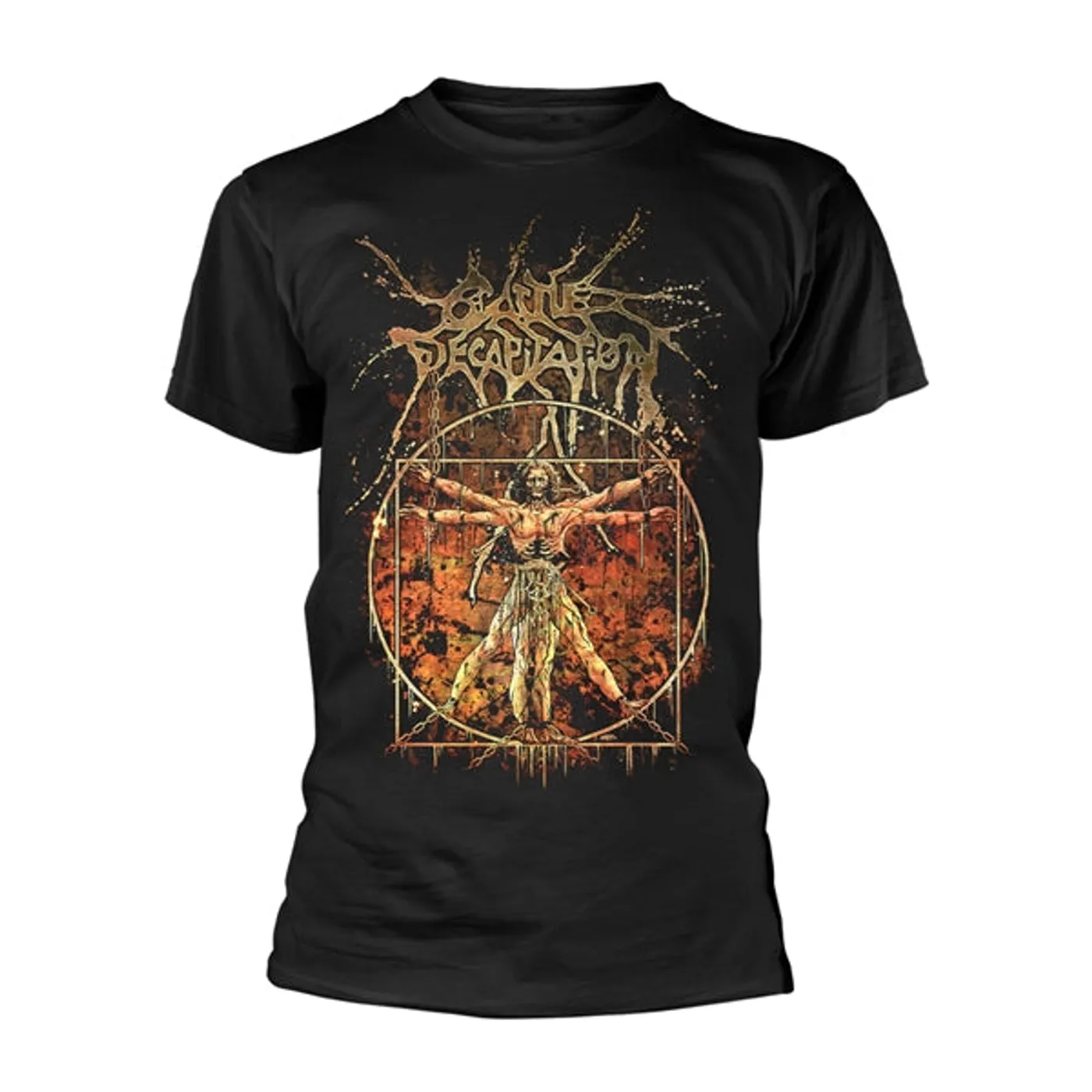 Cattle Decapitation T Shirt - Vitruvian