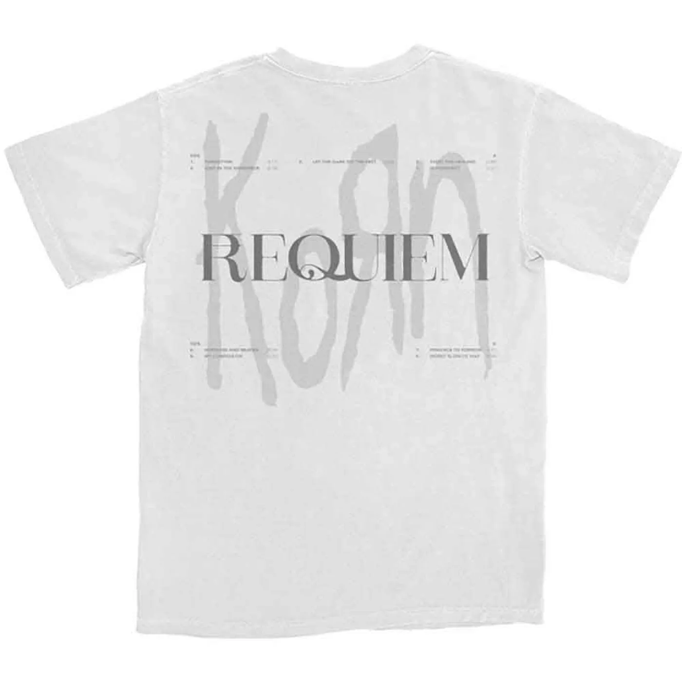 Korn T Shirt - Requiem