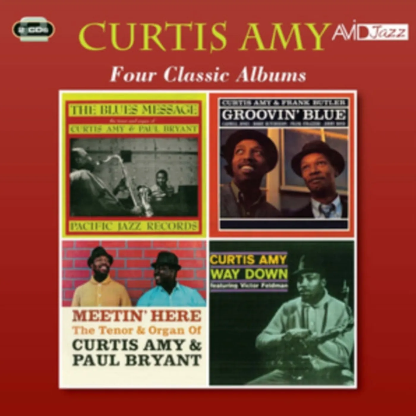 Curtis Amy CD - Four Classic Albums