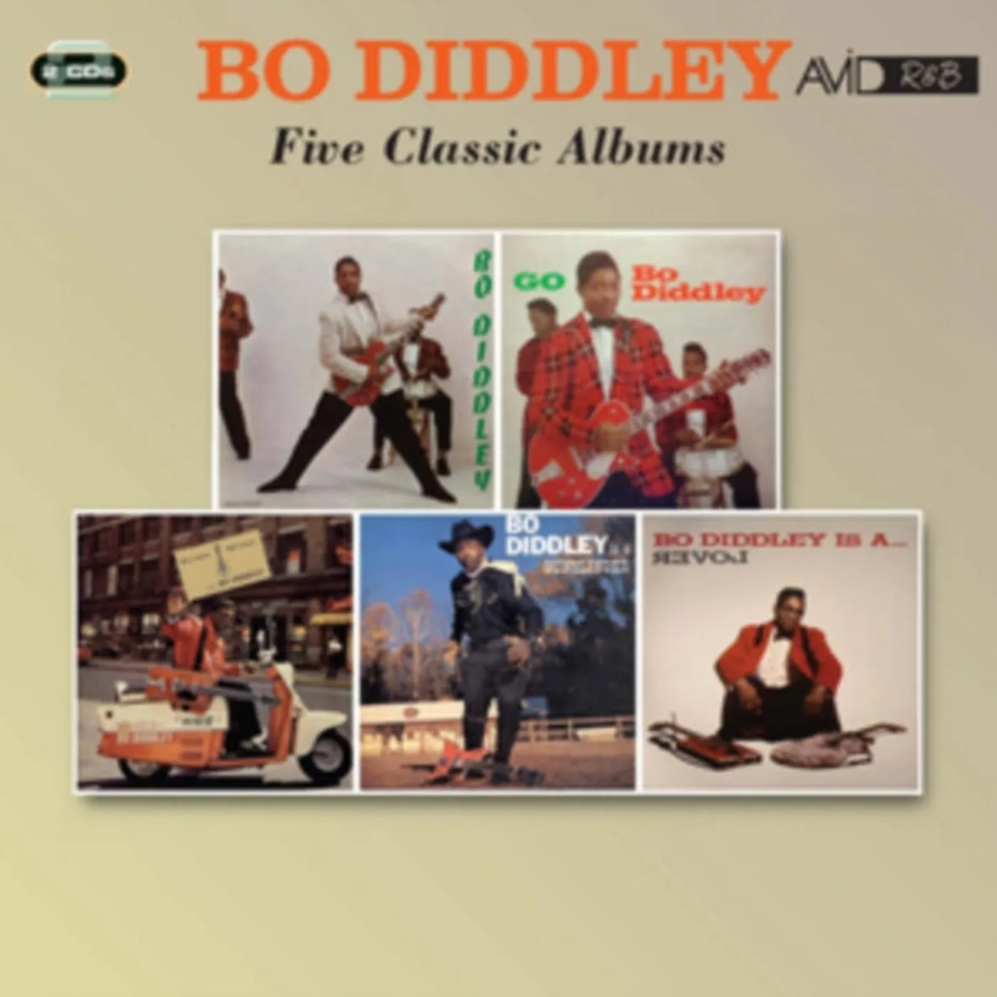 Bo Diddley CD - Five Classic Albums