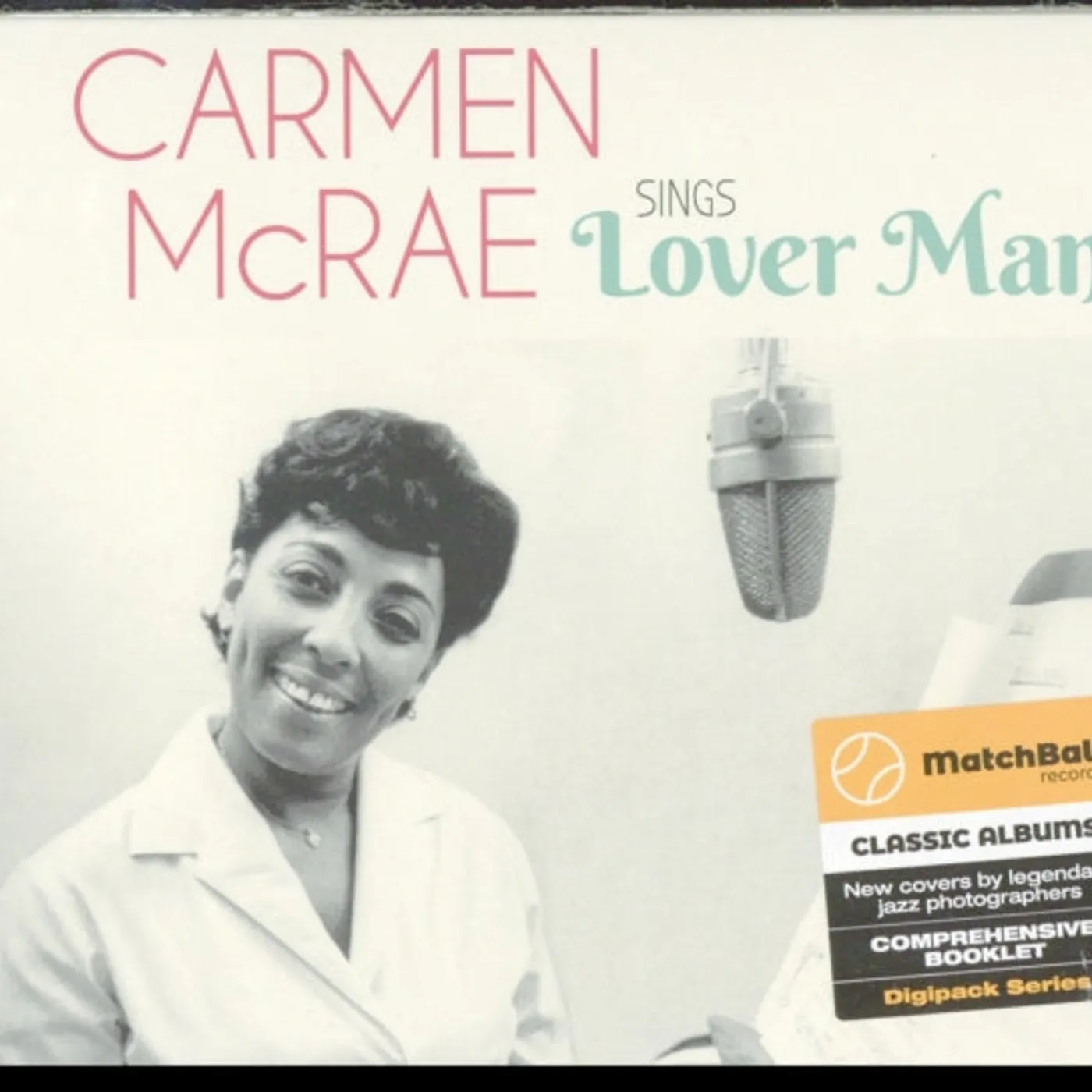 Carmen McRae CD - Sings Lover Man And Other Billie Holiday Classics / Carmen Mcrae