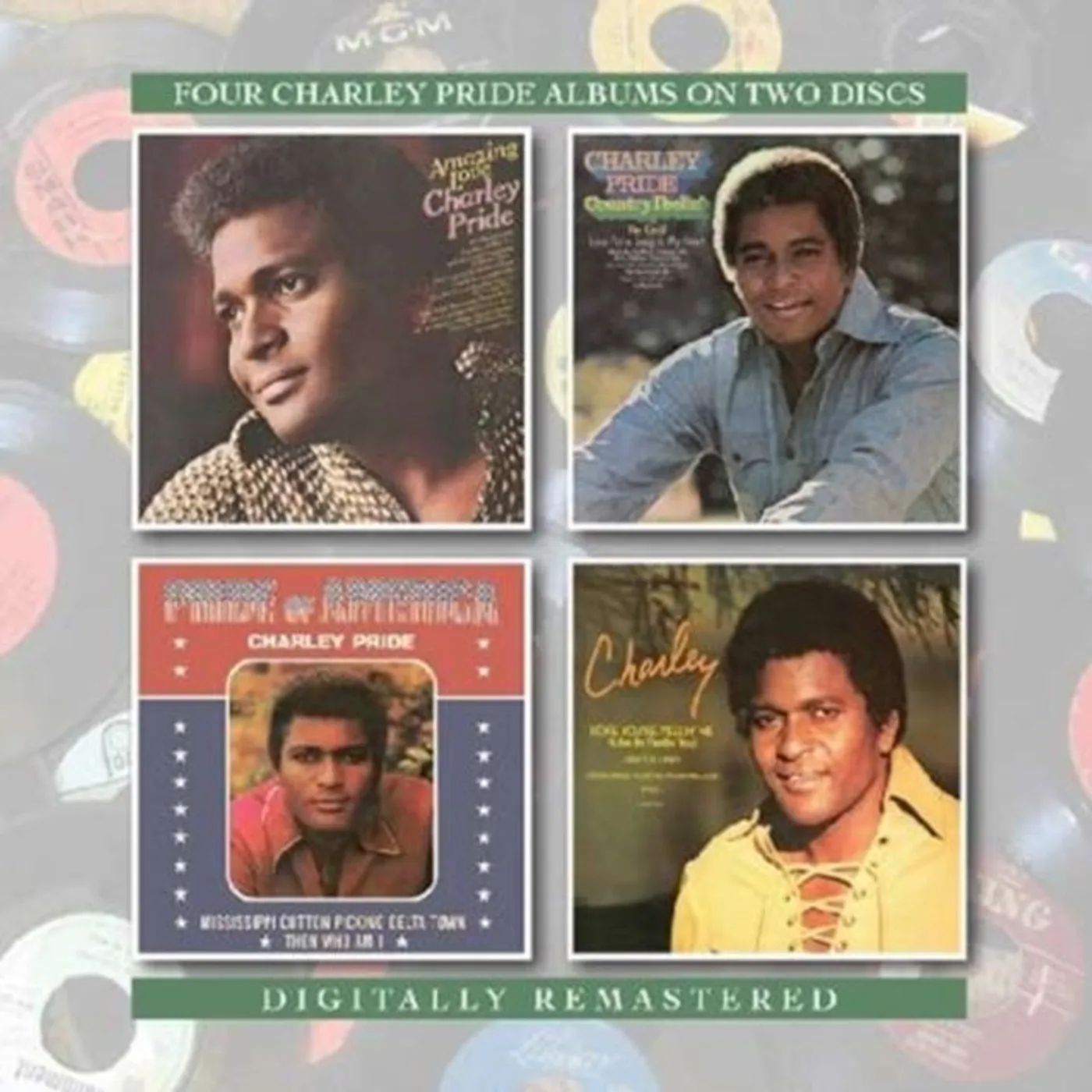 Charley Pride CD - Amazing Love / Country Feelin' / Pride Of America / Charley
