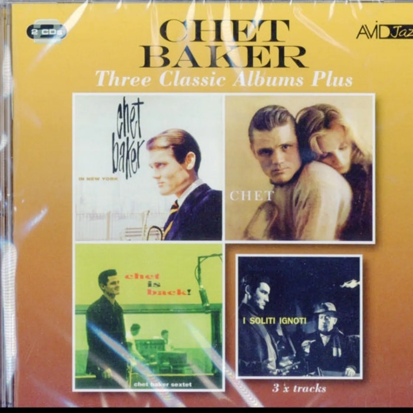 Chet Baker CD - Three Classic Albums Plus (In New York / Chet / Chet Is Back)