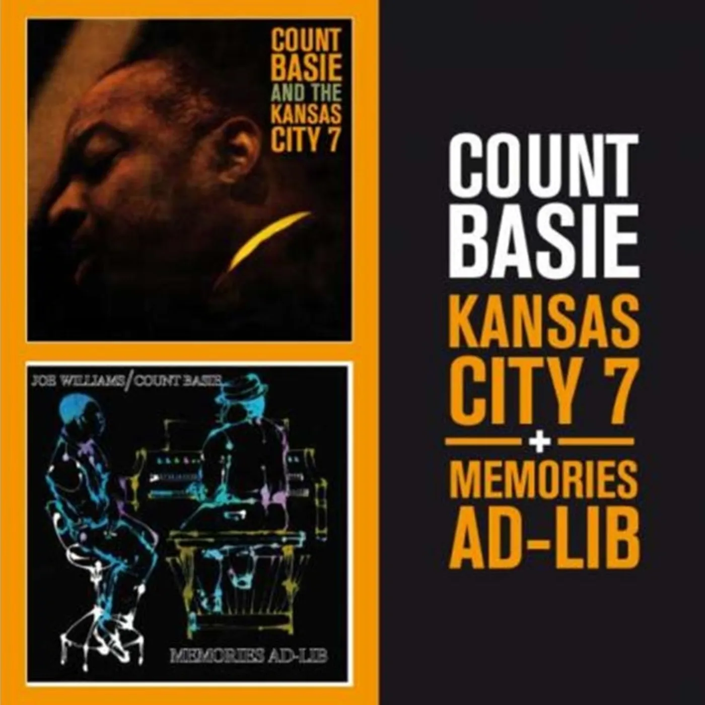 Count Basie CD - Kansas City 7 / Memories Ad-Lib