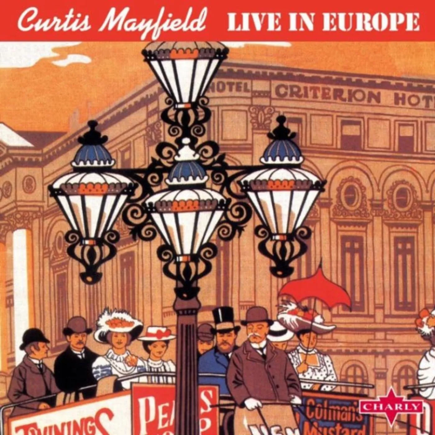 Curtis Mayfield CD - Live In Europe