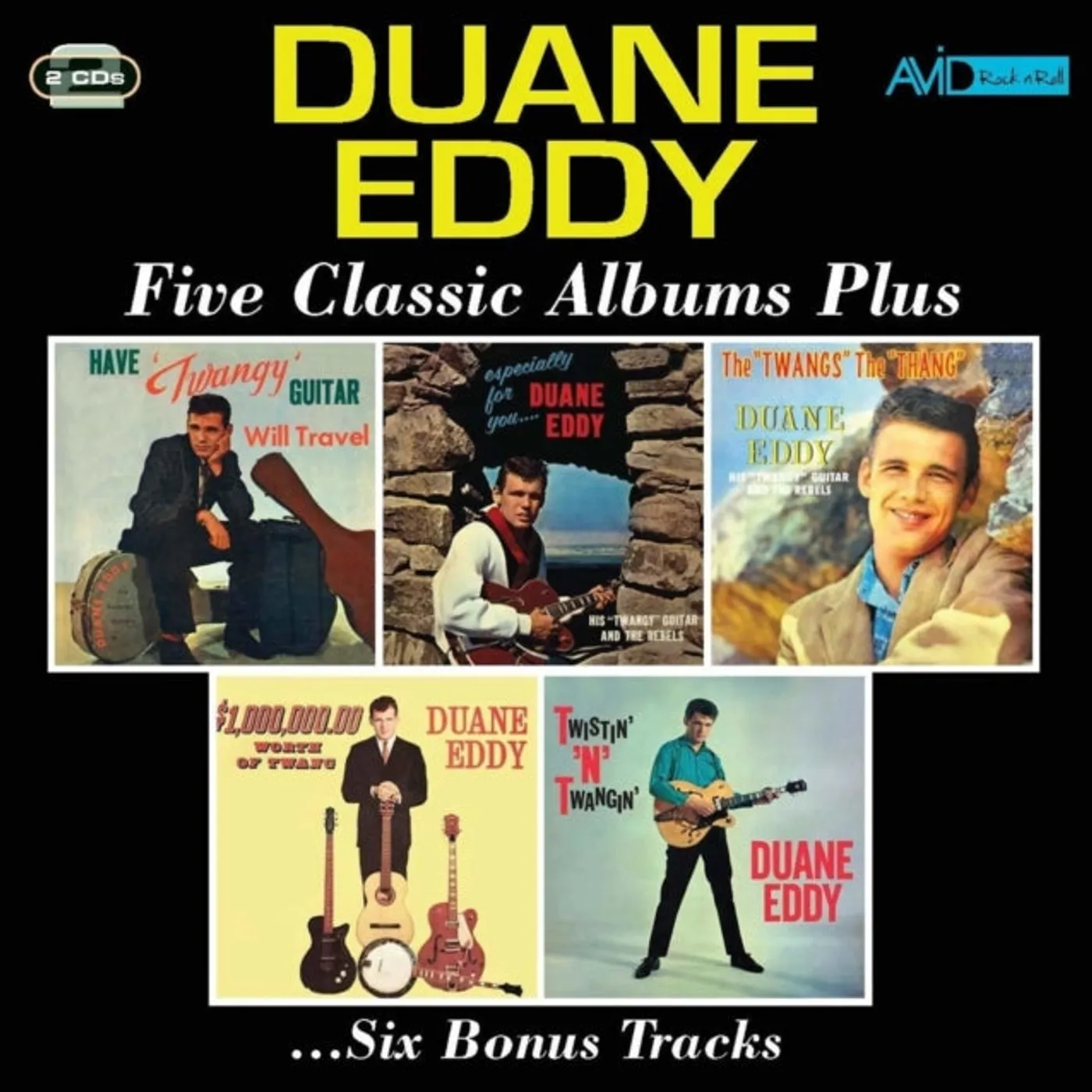 Eddy Duane CD - Five Classic Albums Plus