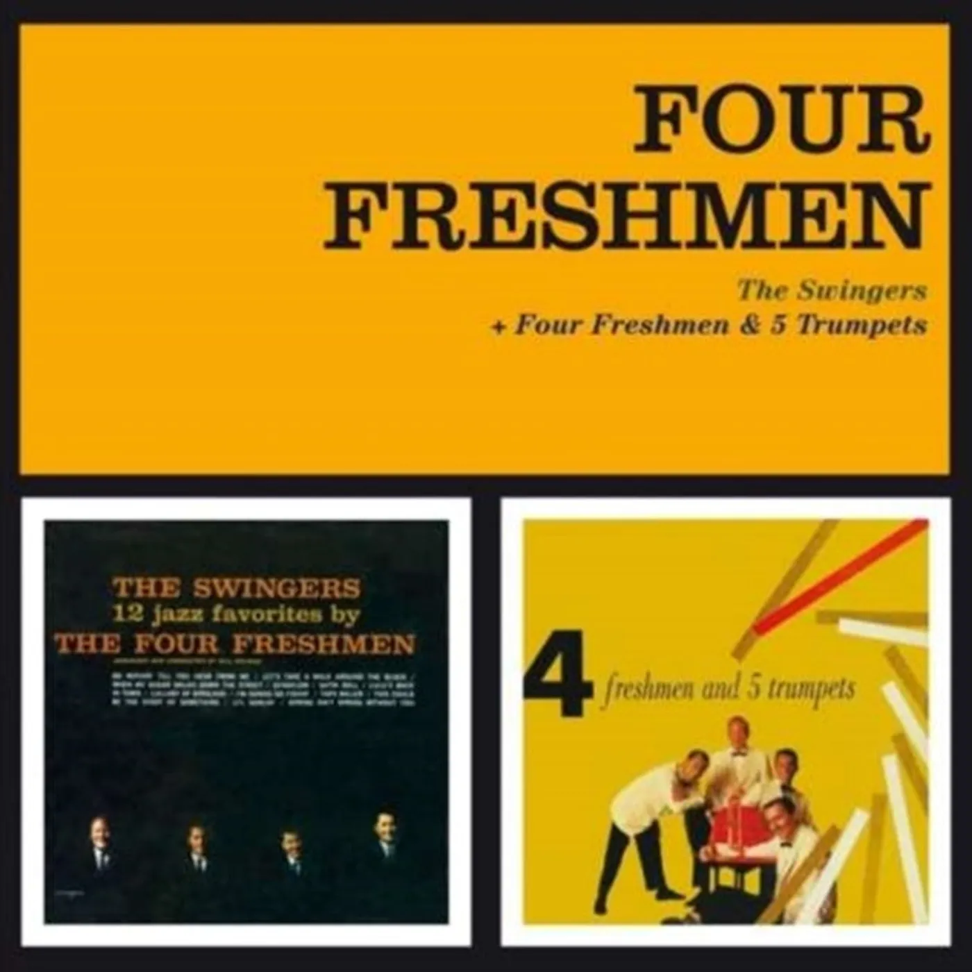 The Four Freshmen CD - The Swingers / Four Freshmen & 5 Trumpets