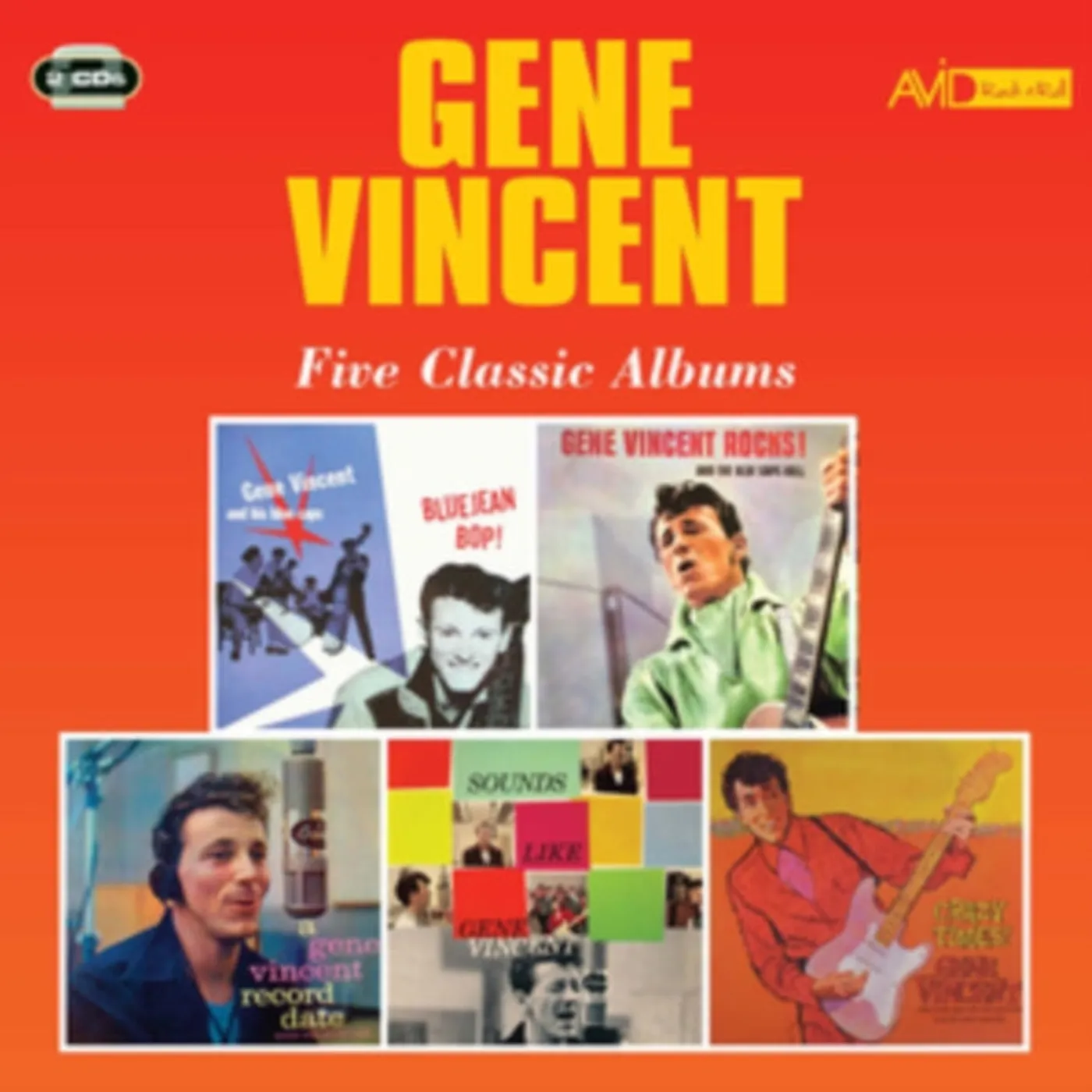 Gene Vincent CD - Five Classic Albums