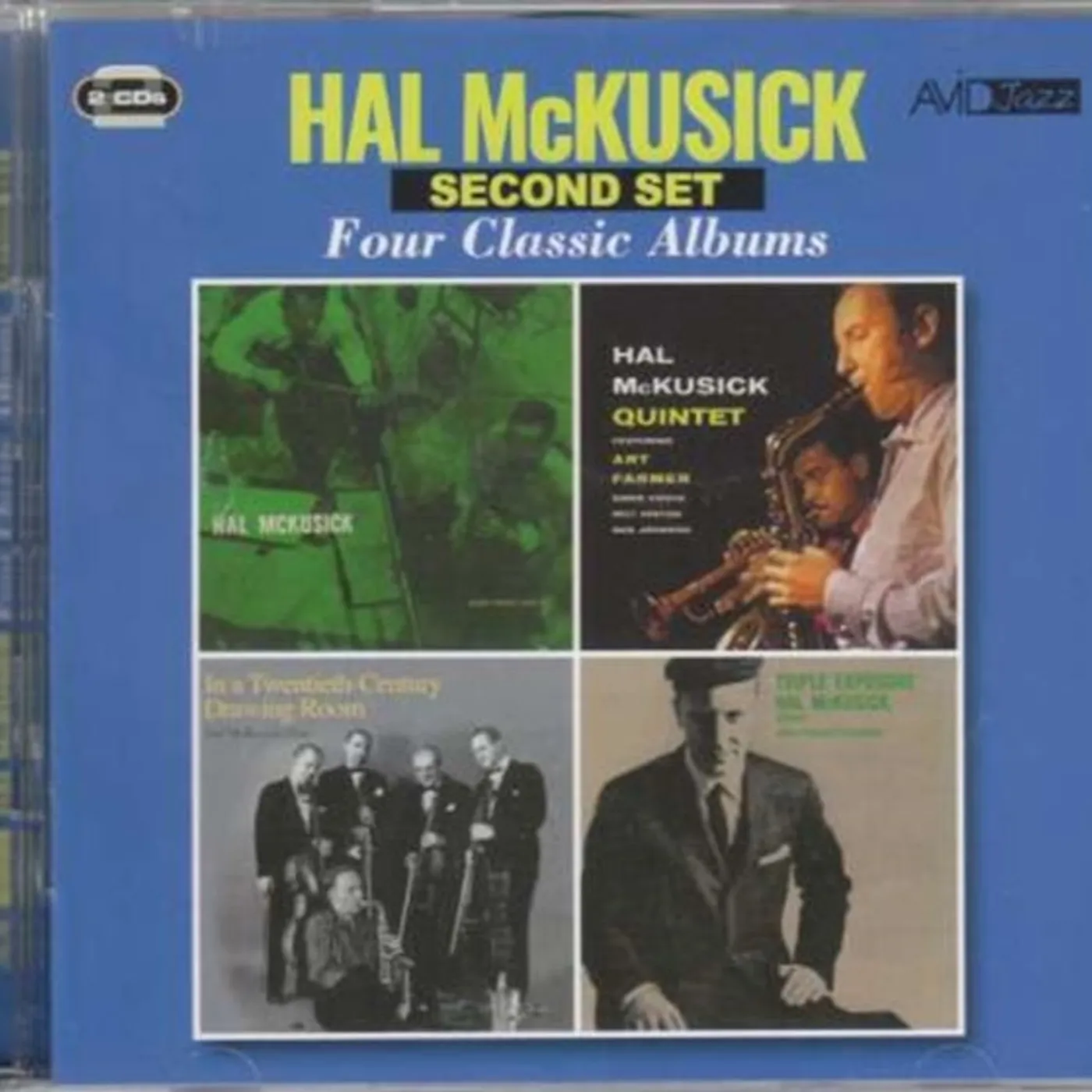 Hal Mckusick CD - Four Classic Albums (East Coast Jazz / Featuring Art Farmer / In A Twentieth Century Drawing Room / Triple Exposure)