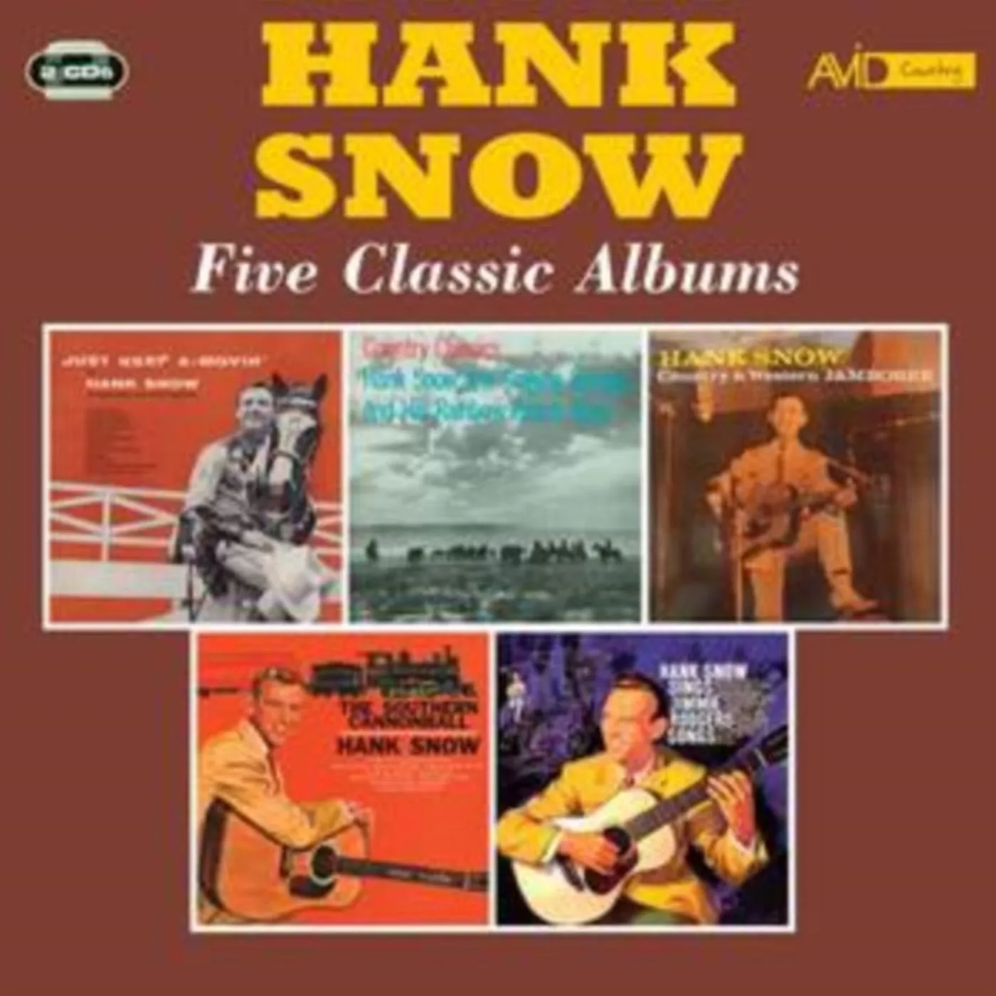 Hank Snow CD - Five Classic Albums