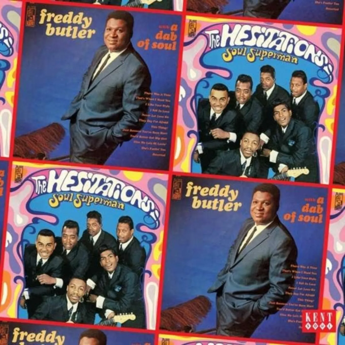 Hesitations / Freddy Butler CD - Soul Superman / A Dab Of Soul