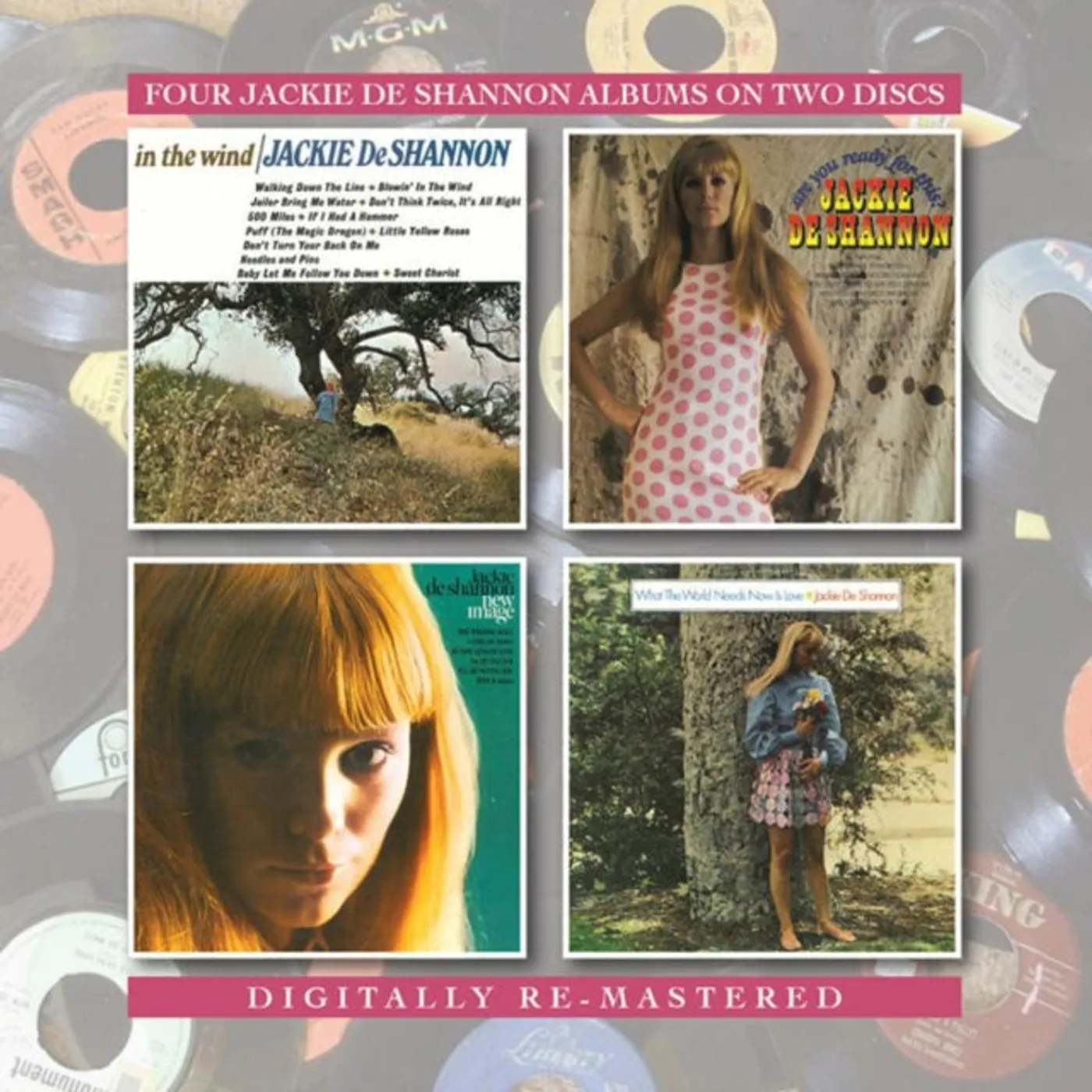 Jackie De Shannon CD - In The Wind / Are You Ready For This