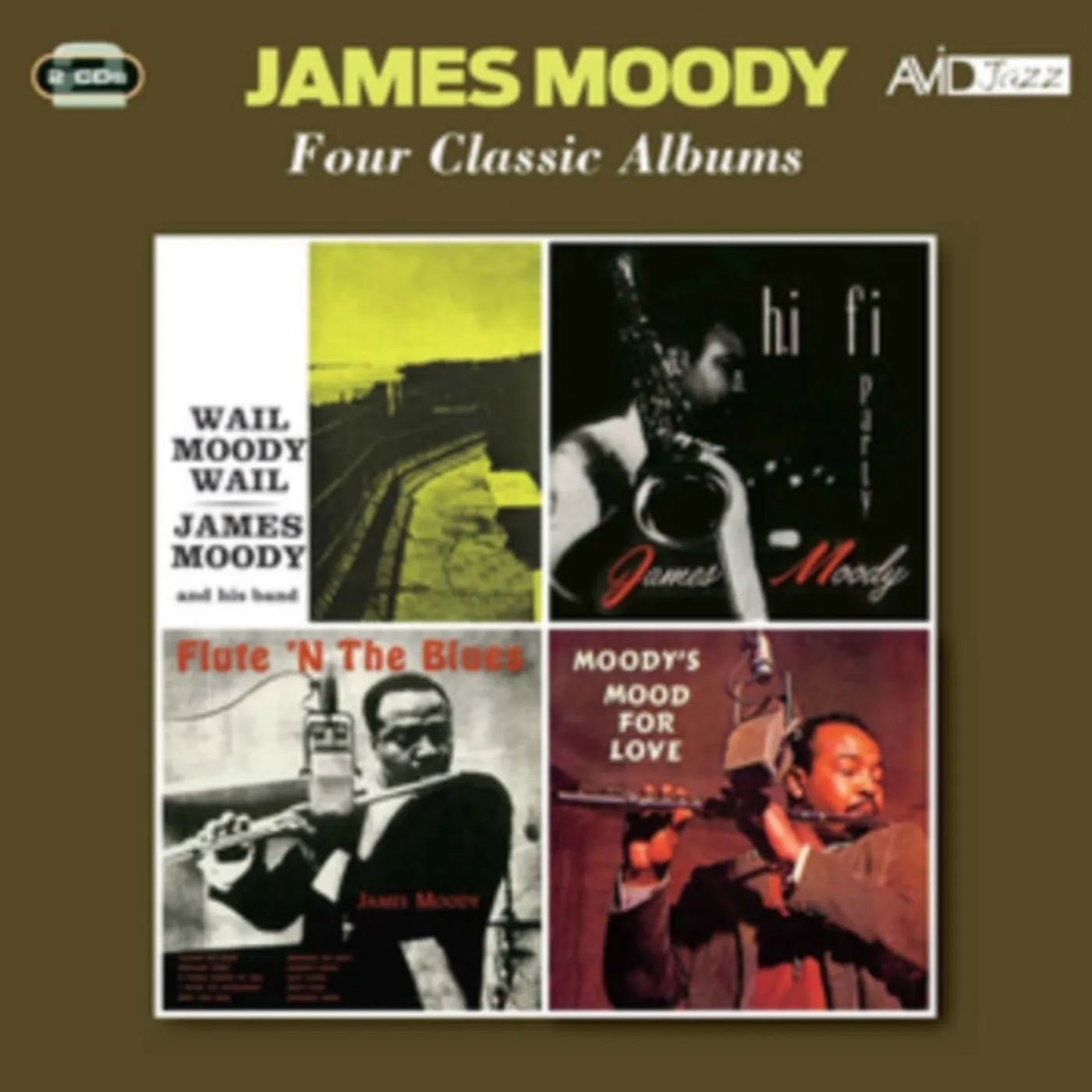 James Moody CD - Four Classic Albums