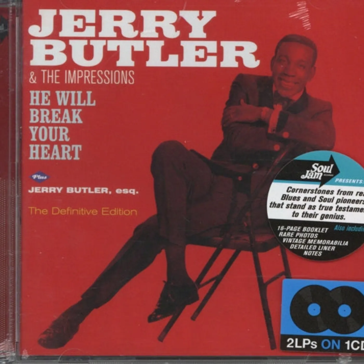 Jerry Butler CD - He Will Break Your Heart / Jerry Butler. Esq.