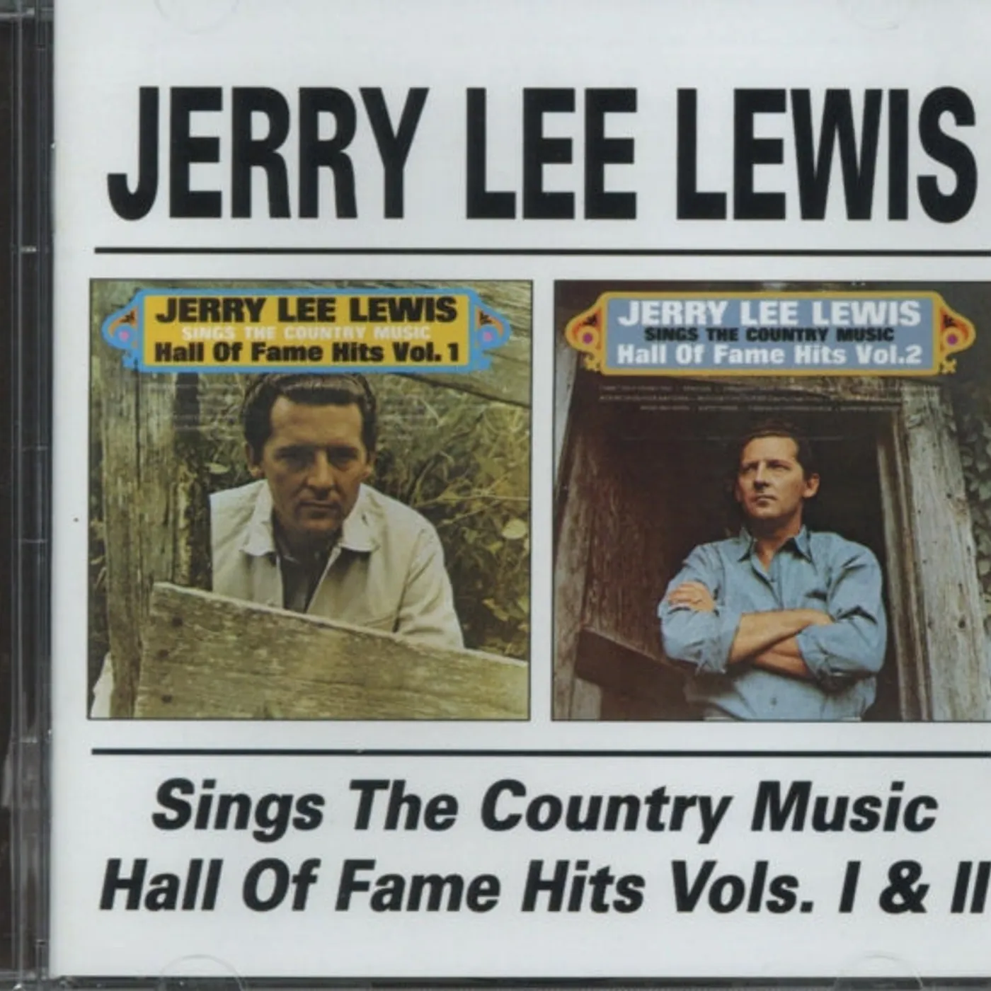 Jerry Lee Lewis CD - Sings The Country Music Hall Of Fame Hits Volumes 1 & 2