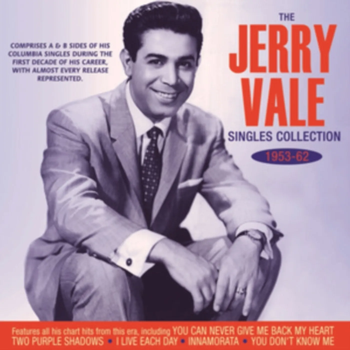 Jerry Vale CD - The Jerry Vale Singles Collection 19 53-62