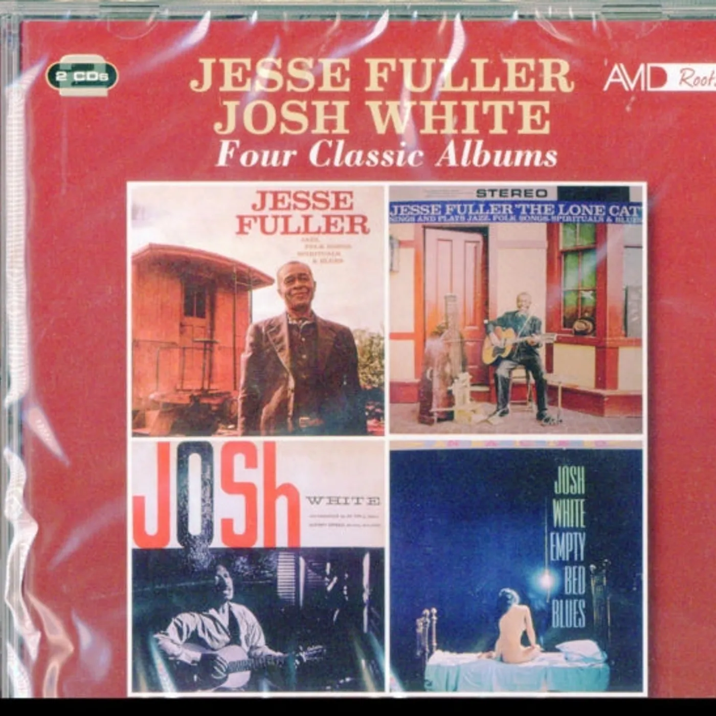 Jesse Fuller & Josh White CD - Four Classic Albums