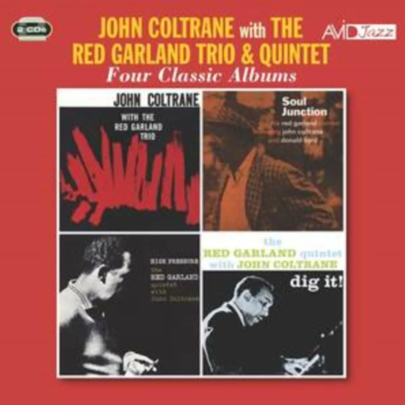John Coltrane With The Red Garland Trio & Quintet CD - Four Classic Albums