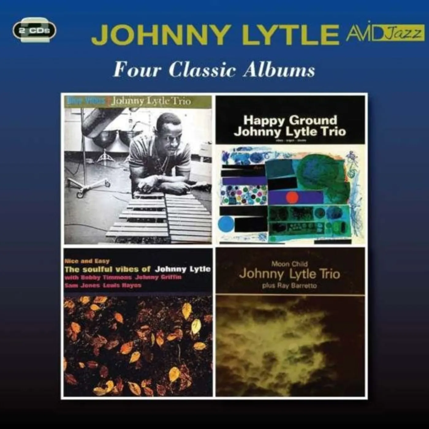 Johnny Lytle CD - Four Classic Albums (Blue Vibes / Happy Ground / Nice And Easy / Moon Child)
